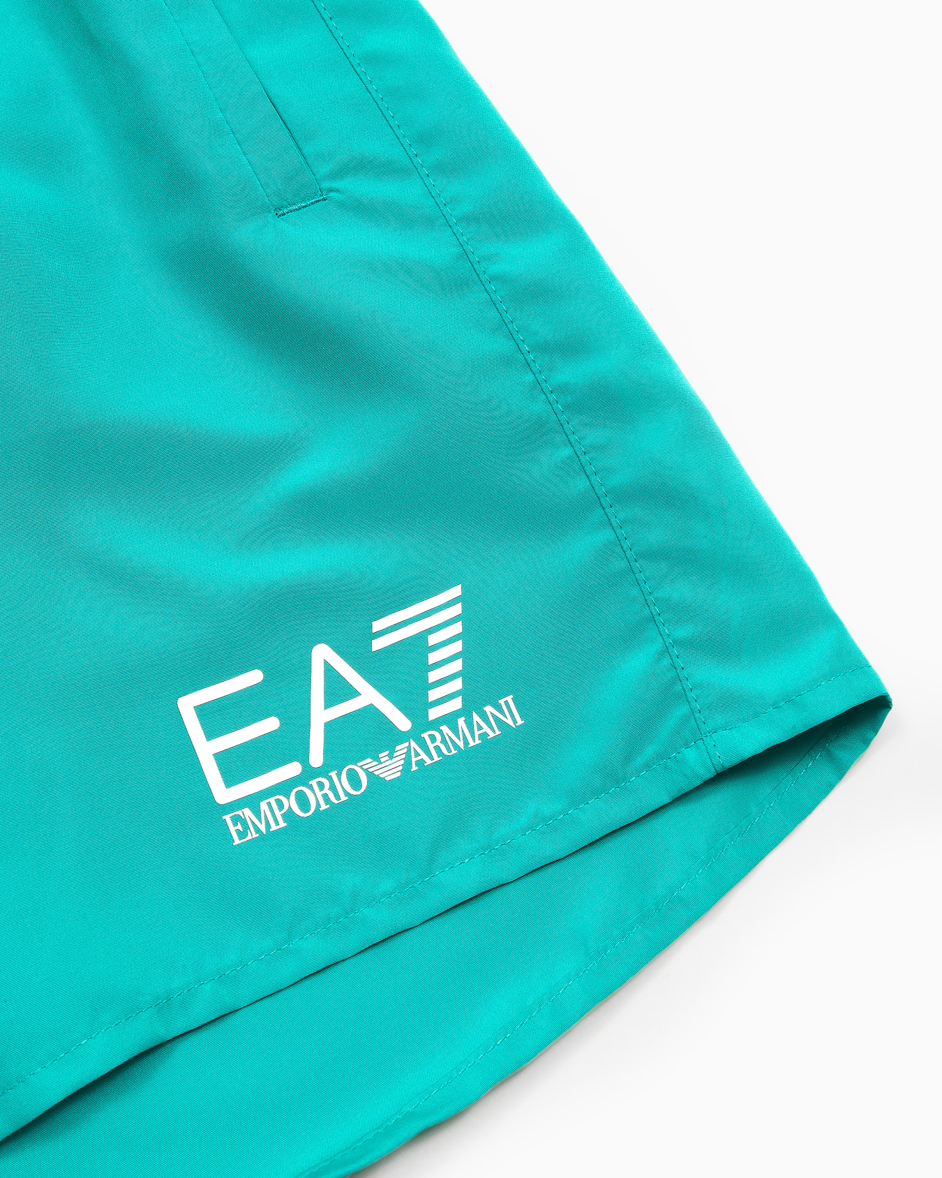 Swim trunks with logo Slide 3