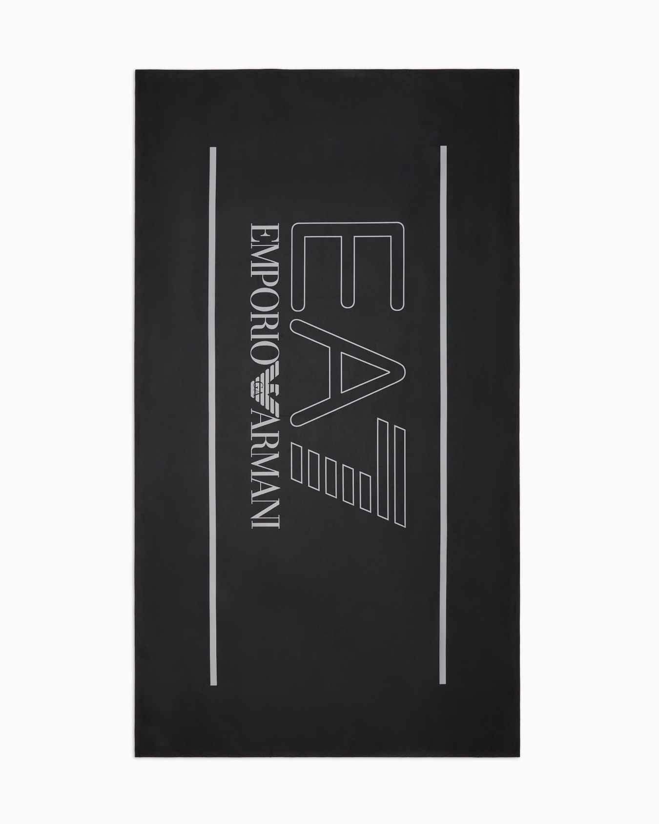 Microfibre beach towel with an oversized logo Slide 0