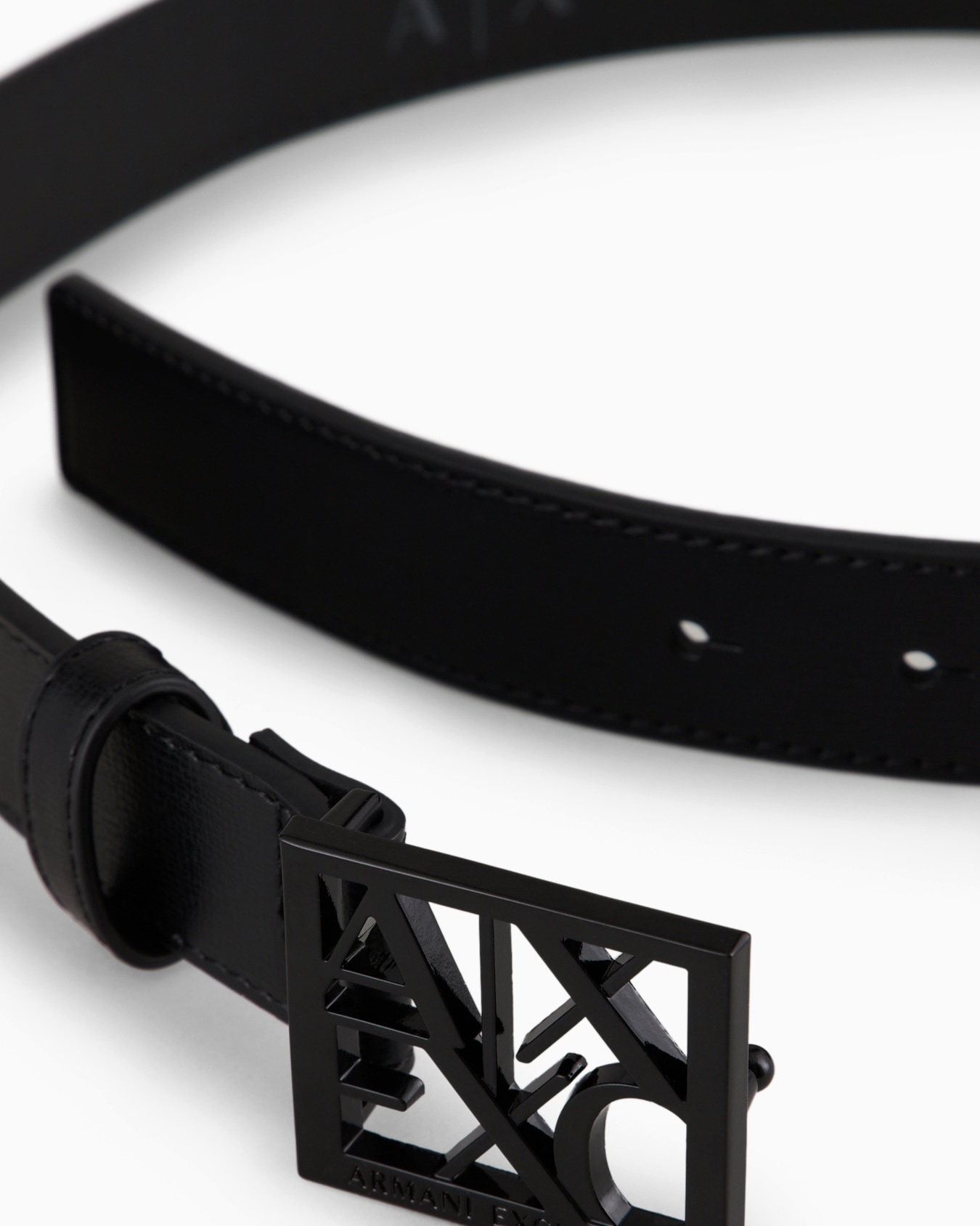 Belt with square with logo Slide 1