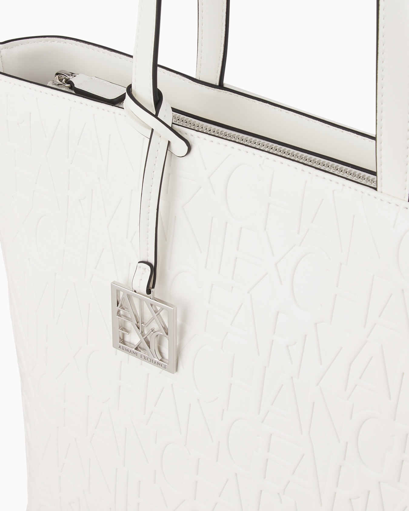 Shopper with all-over embossed logo Slide 4