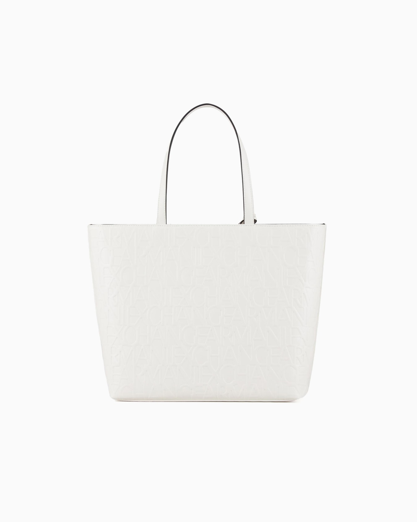 Shopper with all-over embossed logo Slide 2