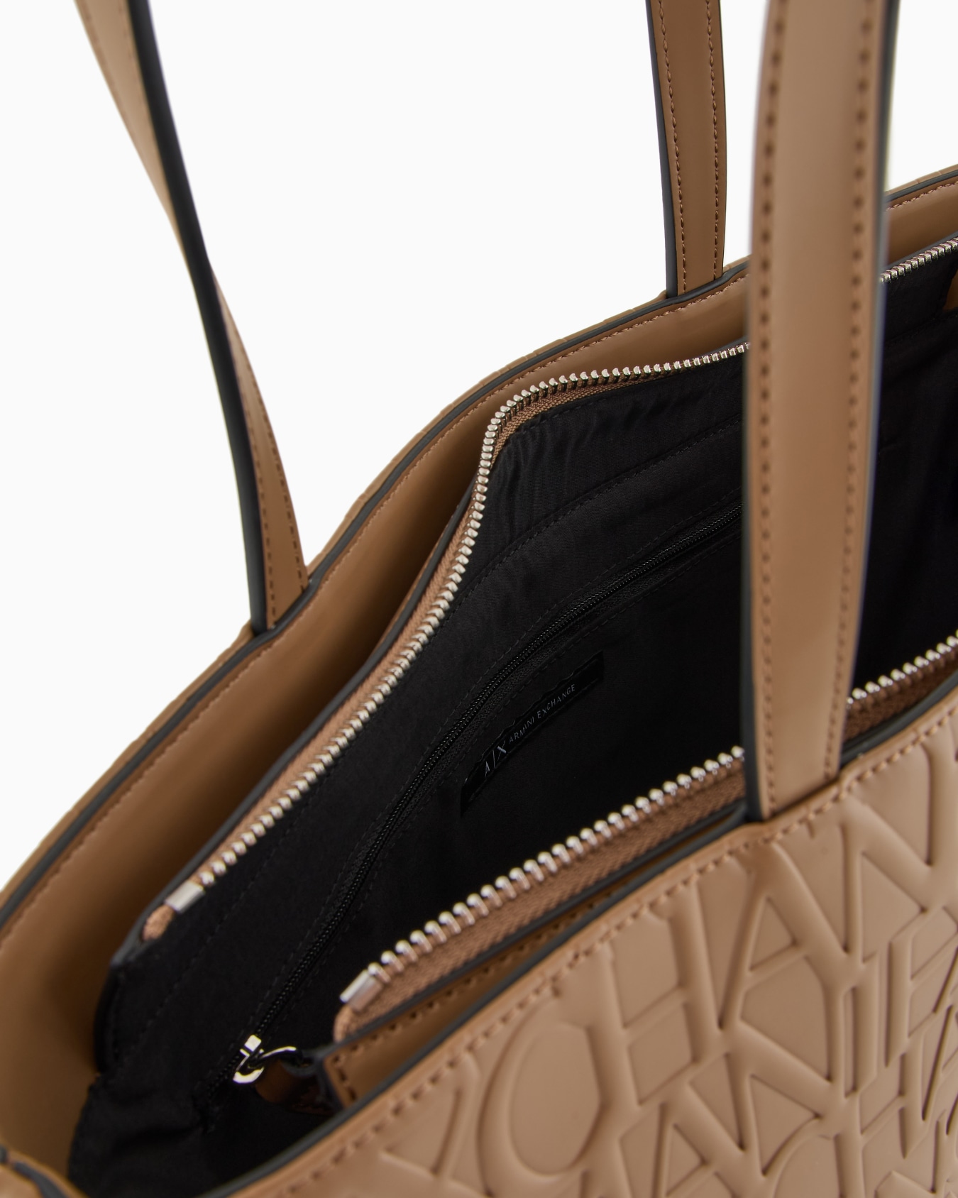 Shopper with all-over embossed logo Slide 3