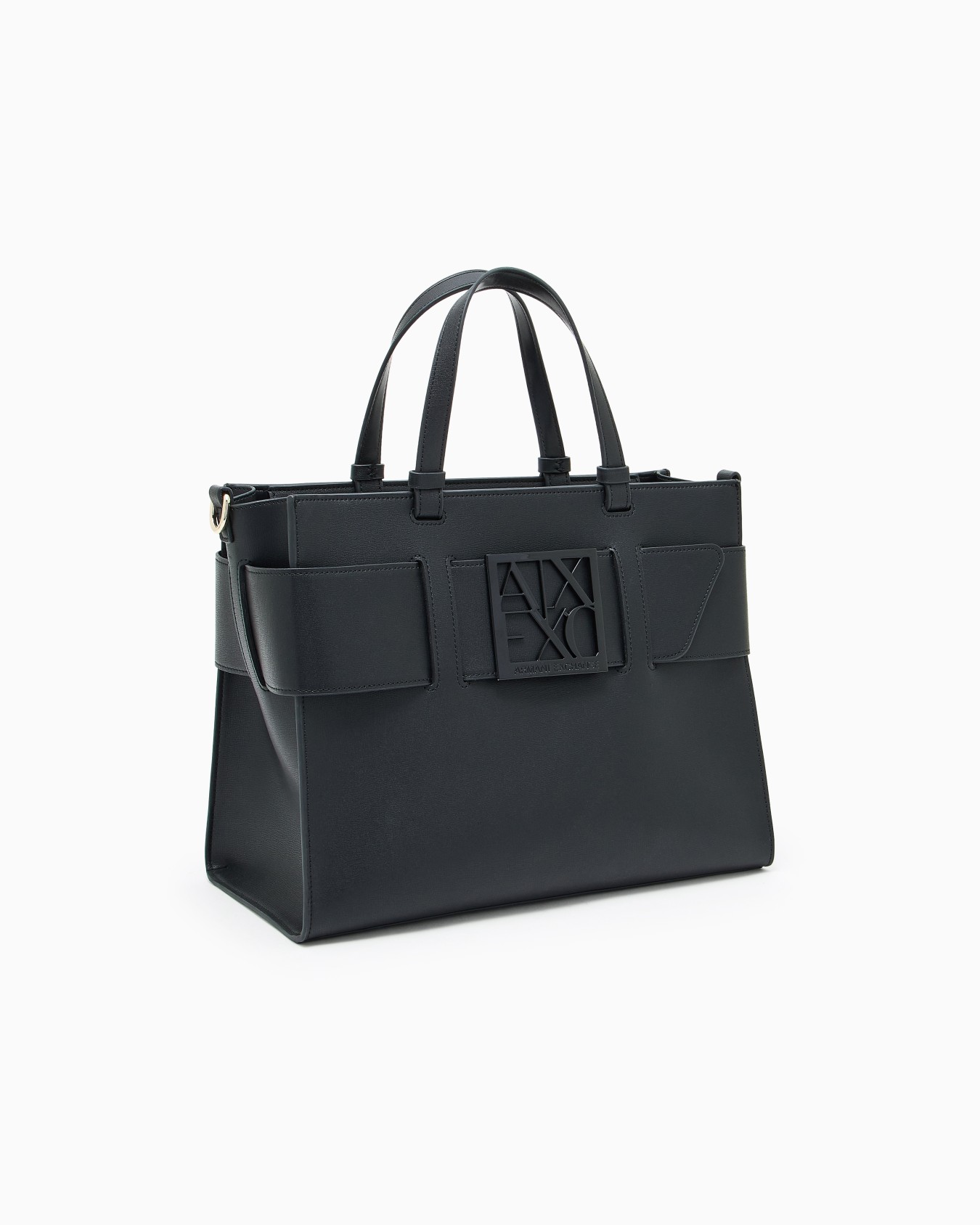 Large tote bag with double handles and shoulder strap Slide 1