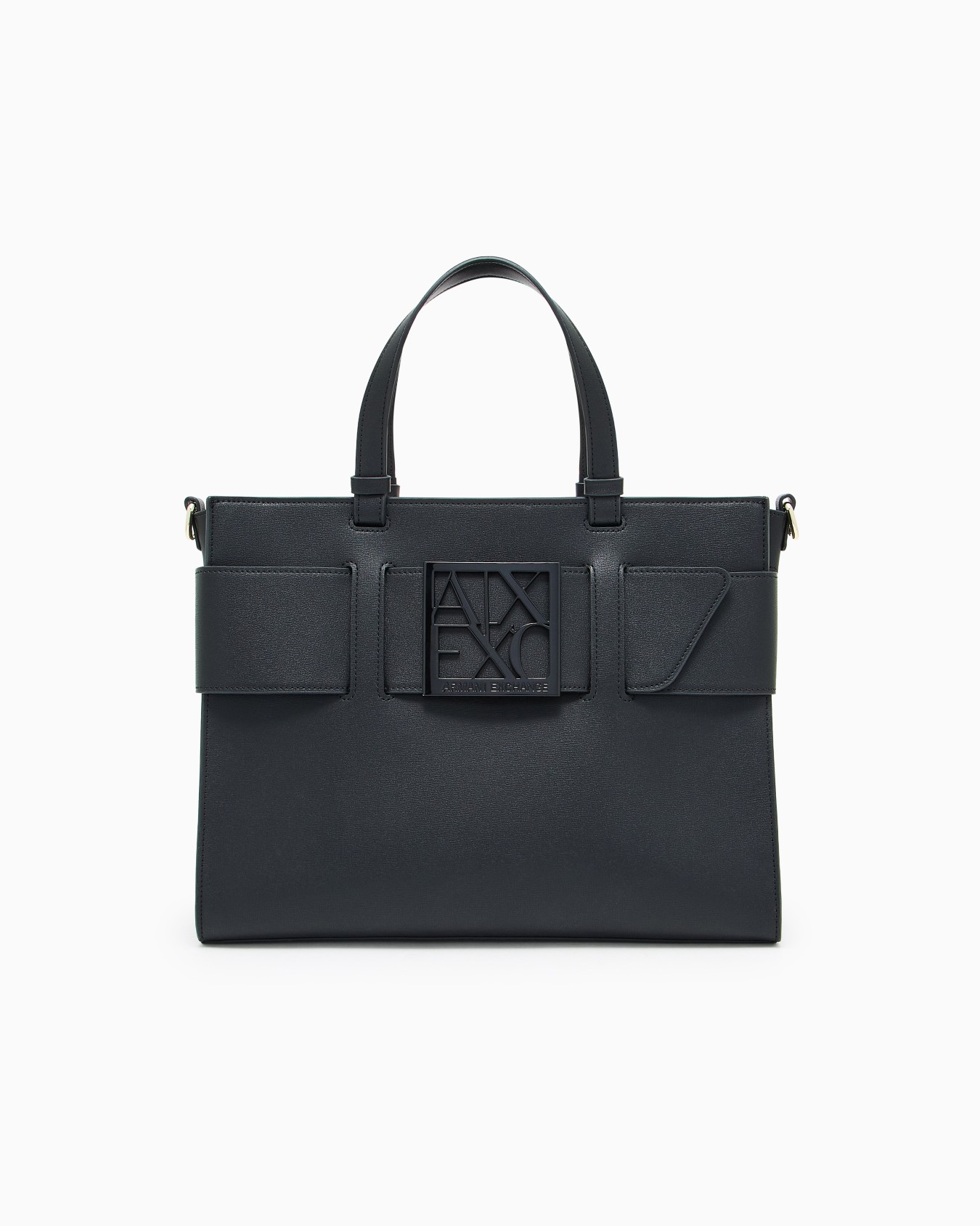 Large tote bag with double handles and shoulder strap Slide 0