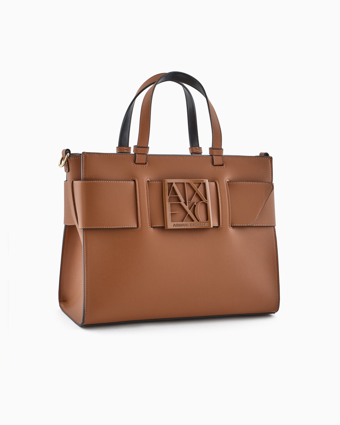 Large tote bag with double handles and shoulder strap Slide 1