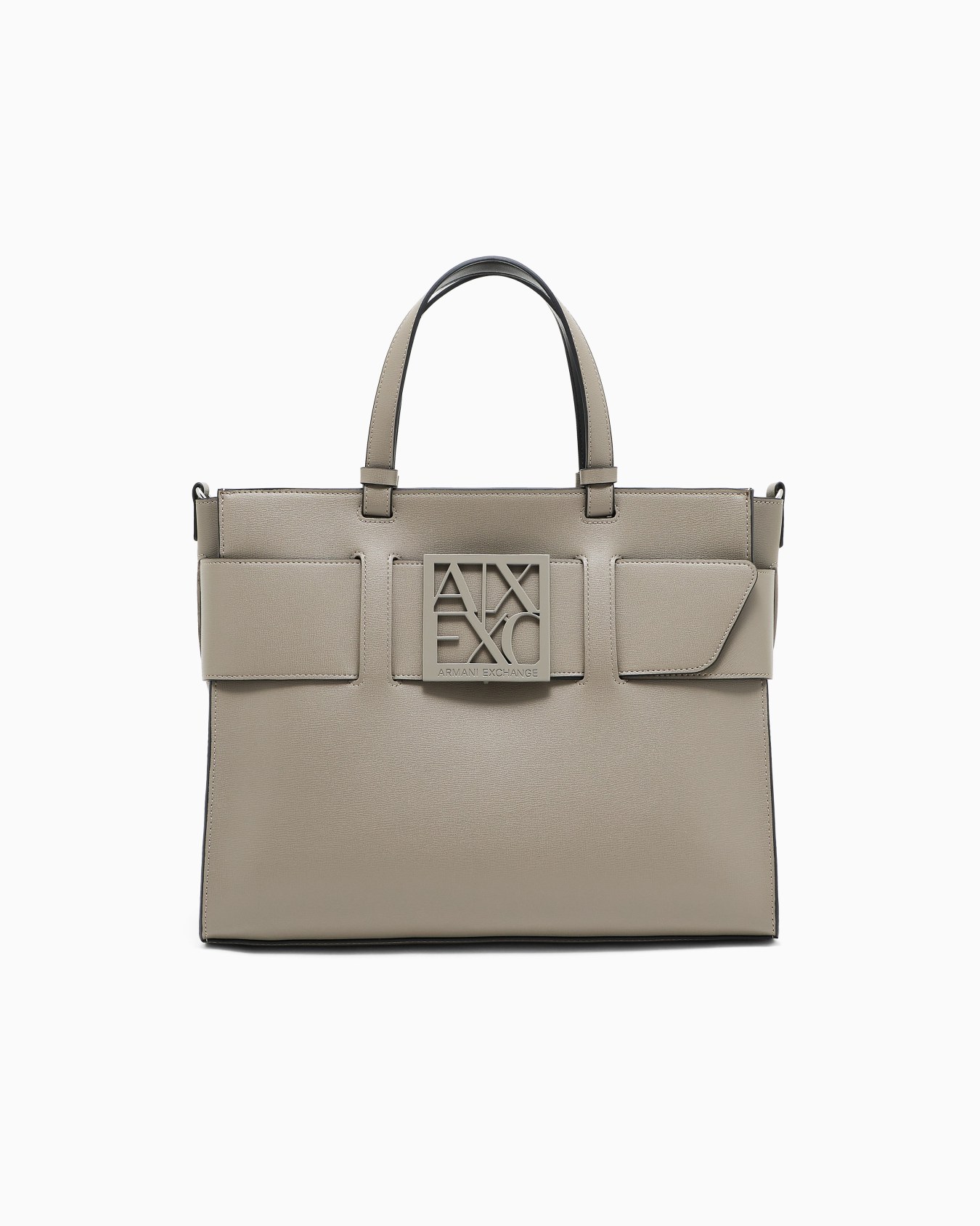Large tote bag with double handles and shoulder strap Slide 0