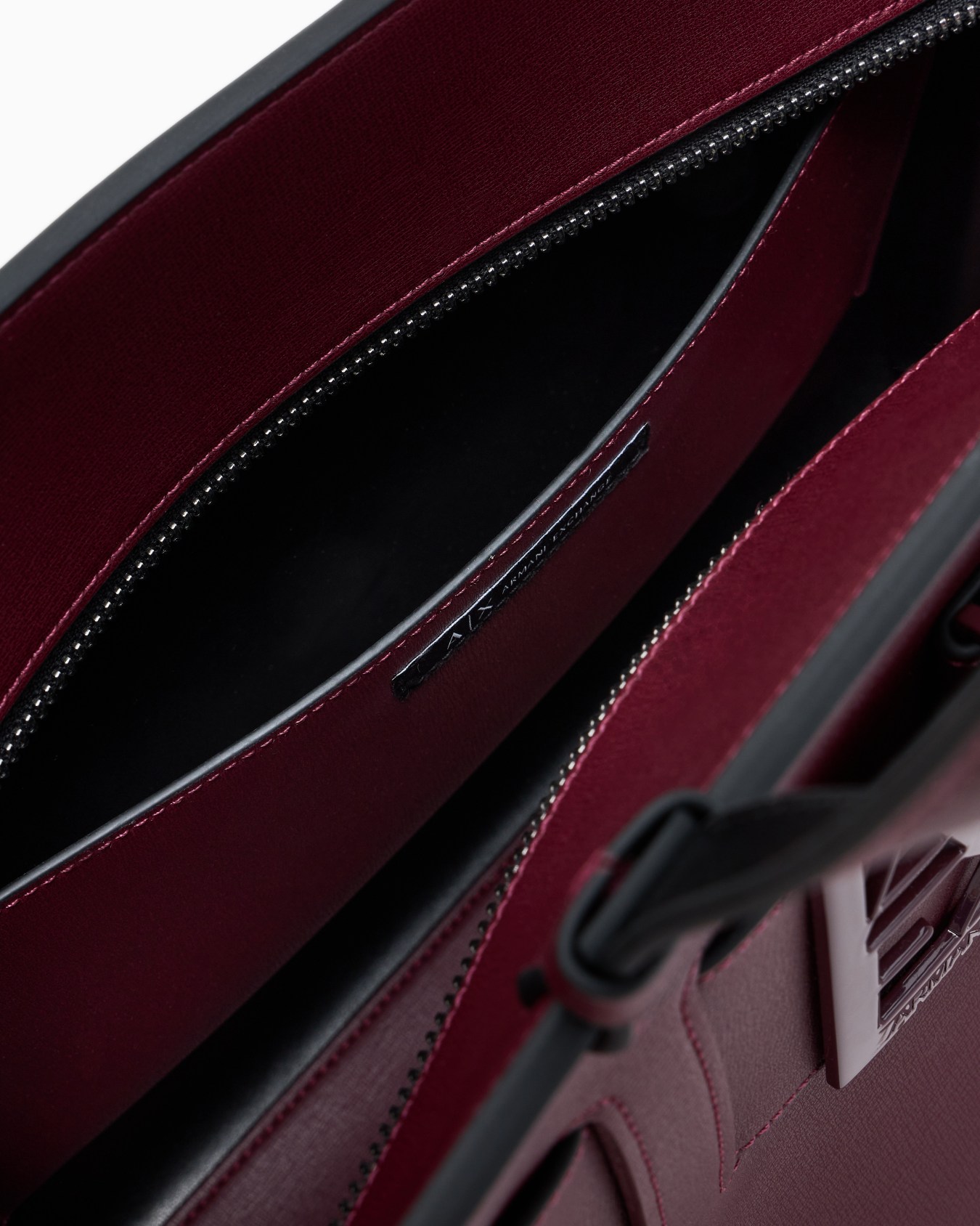 Tote bag grande con doppi manici e tracolla Slide 3