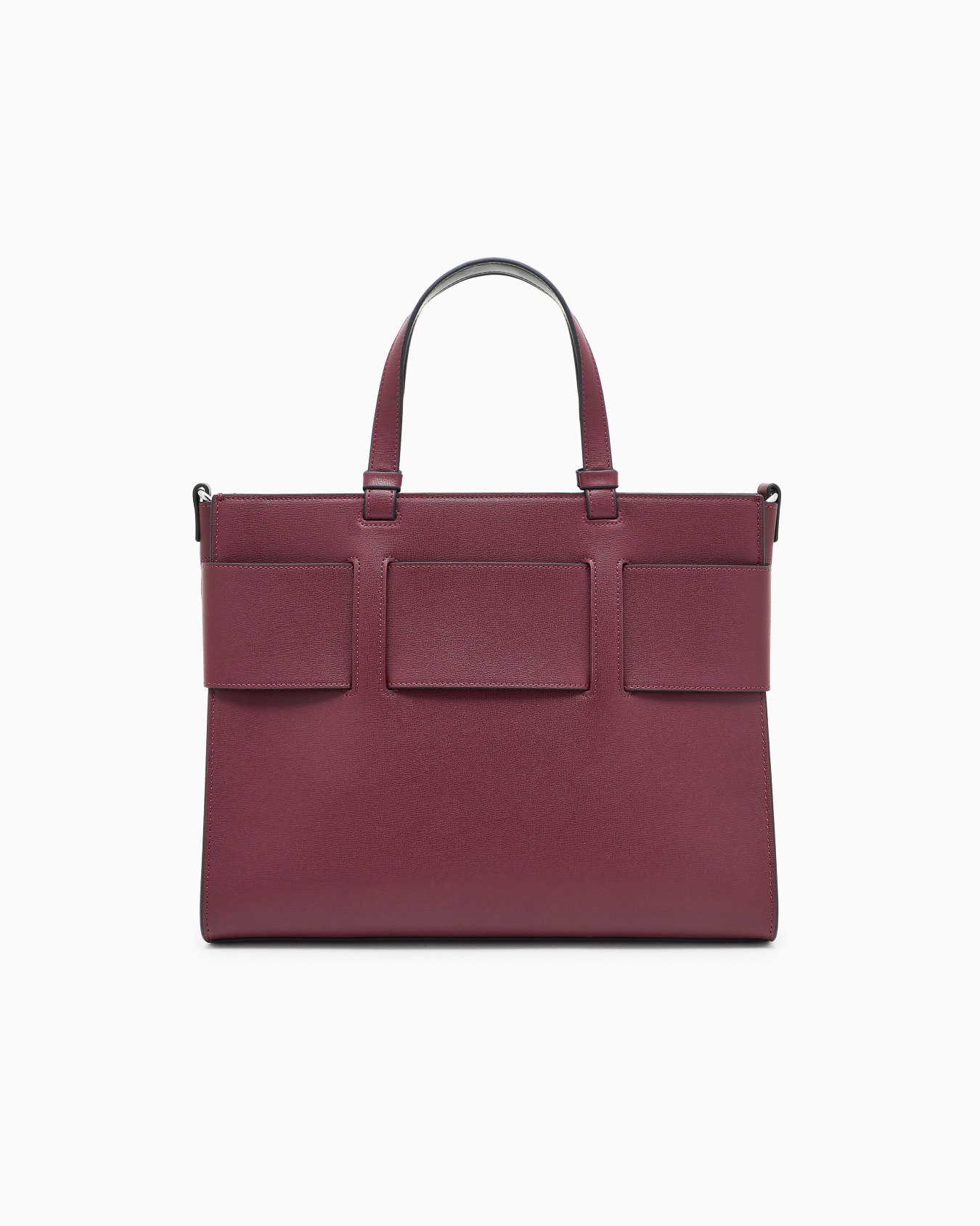 Tote bag grande con doppi manici e tracolla Slide 2