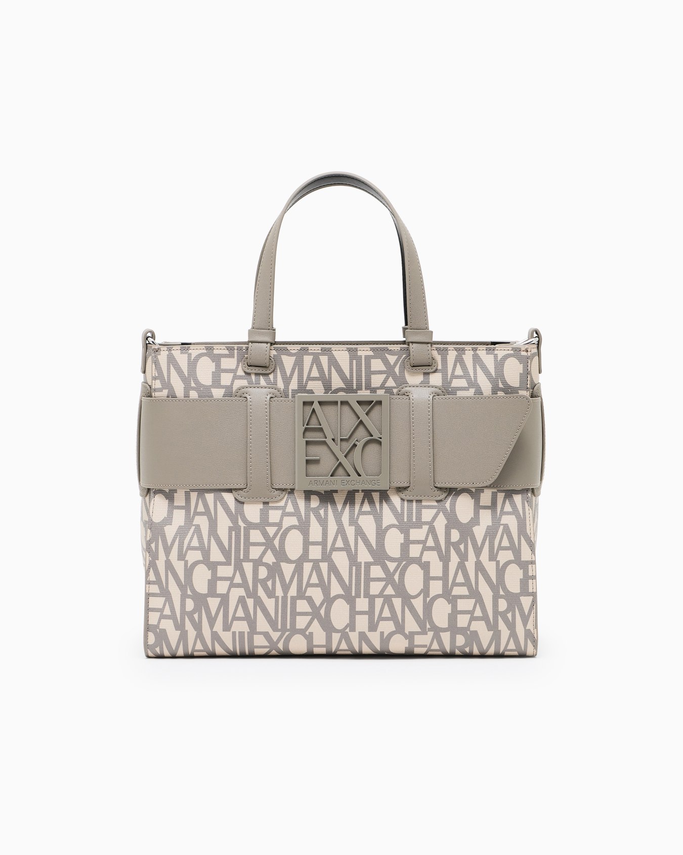 Bolso tote grande con doble asa y bandolera Diapositiva 0