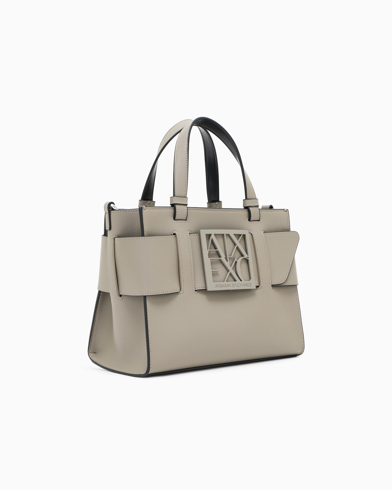 Tote bag media con doppi manici e tracolla Slide 1
