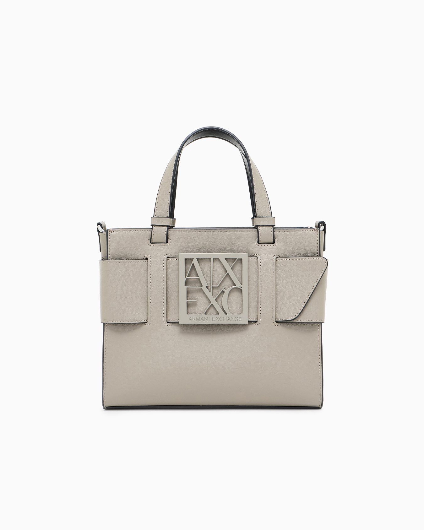 Tote bag media con doppi manici e tracolla Slide 0