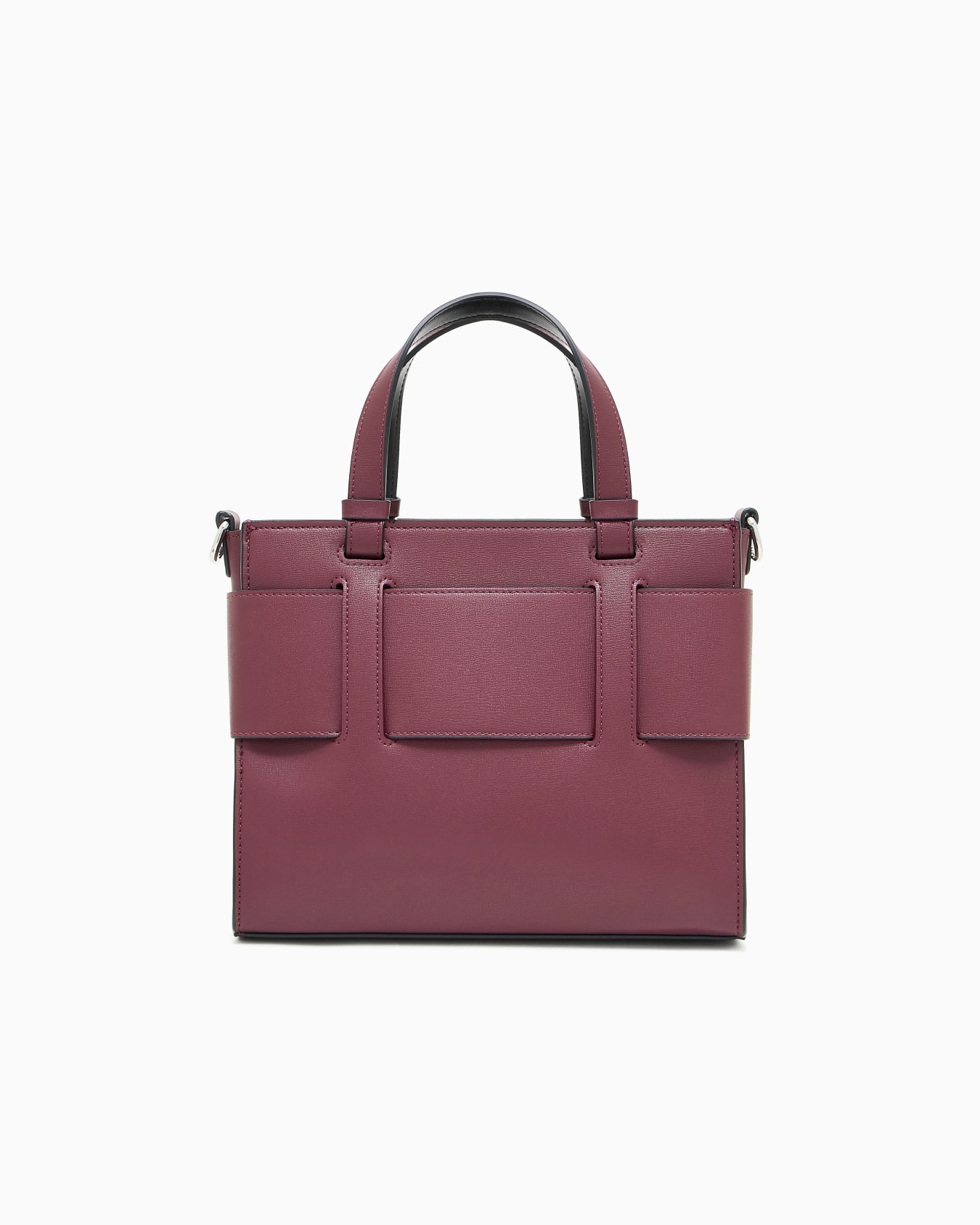 Medium tote bag with double handles and shoulder strap Slide 2