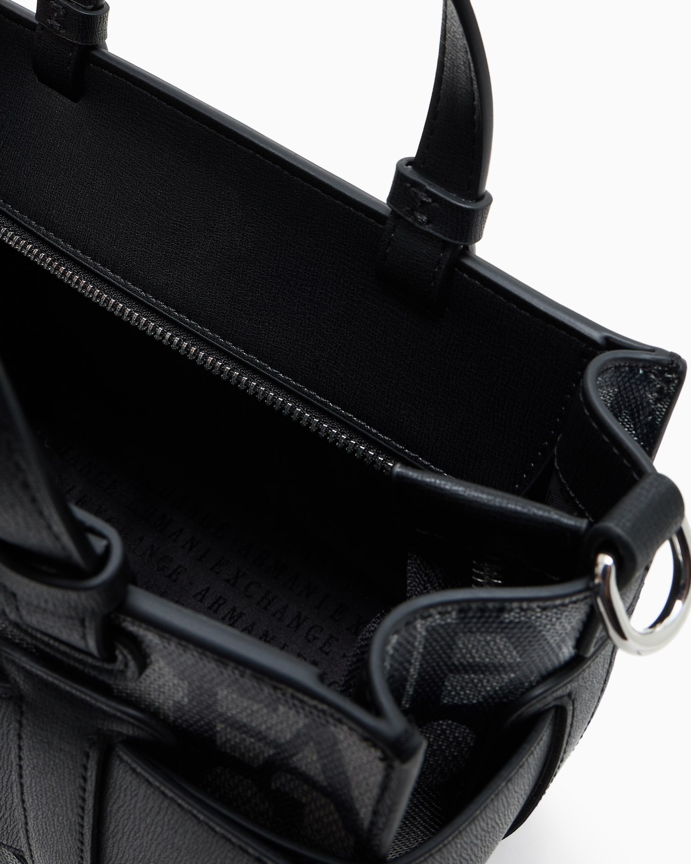 Medium tote bag with contrasting detail Slide 3
