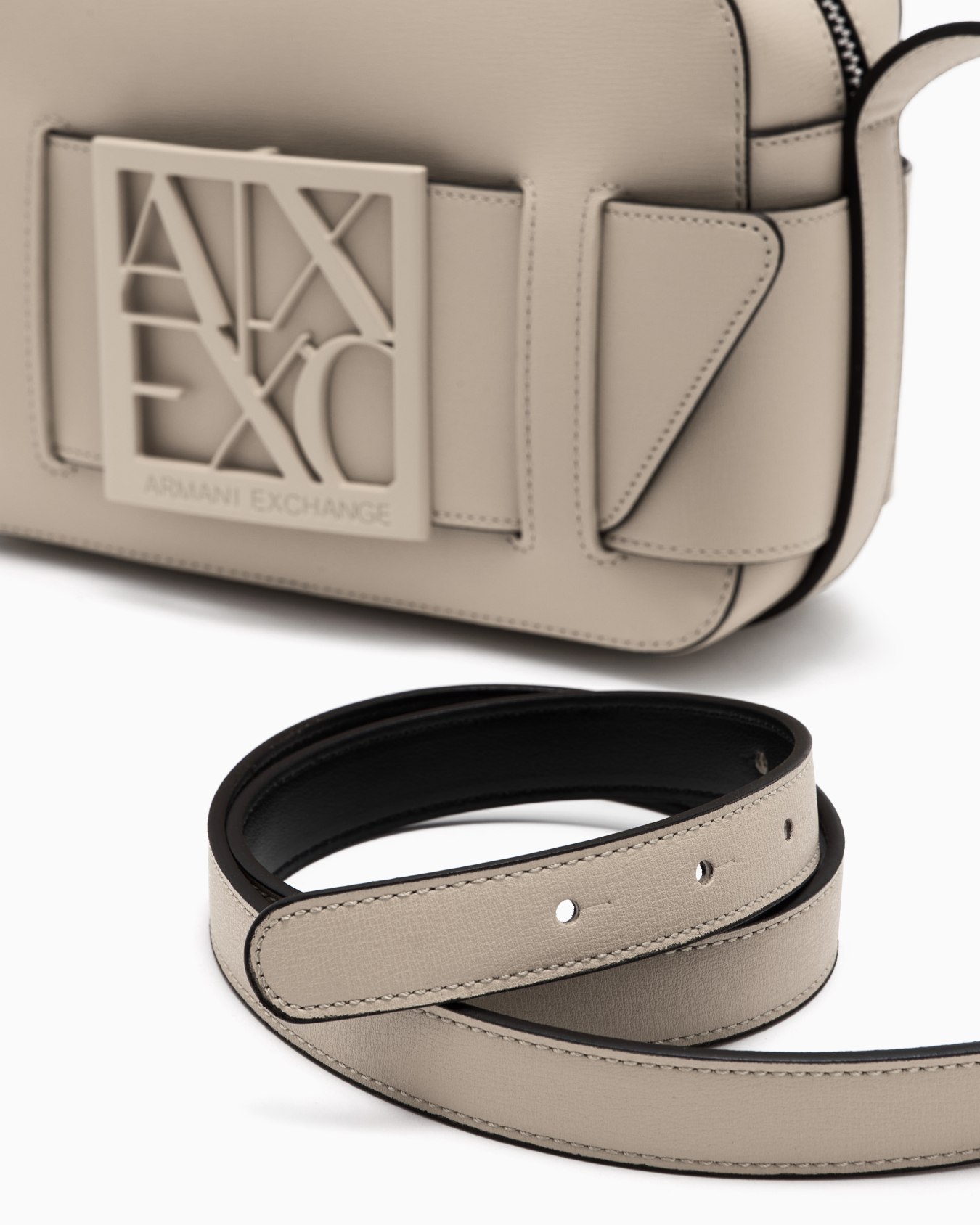Crossbody bag with logo Slide 4