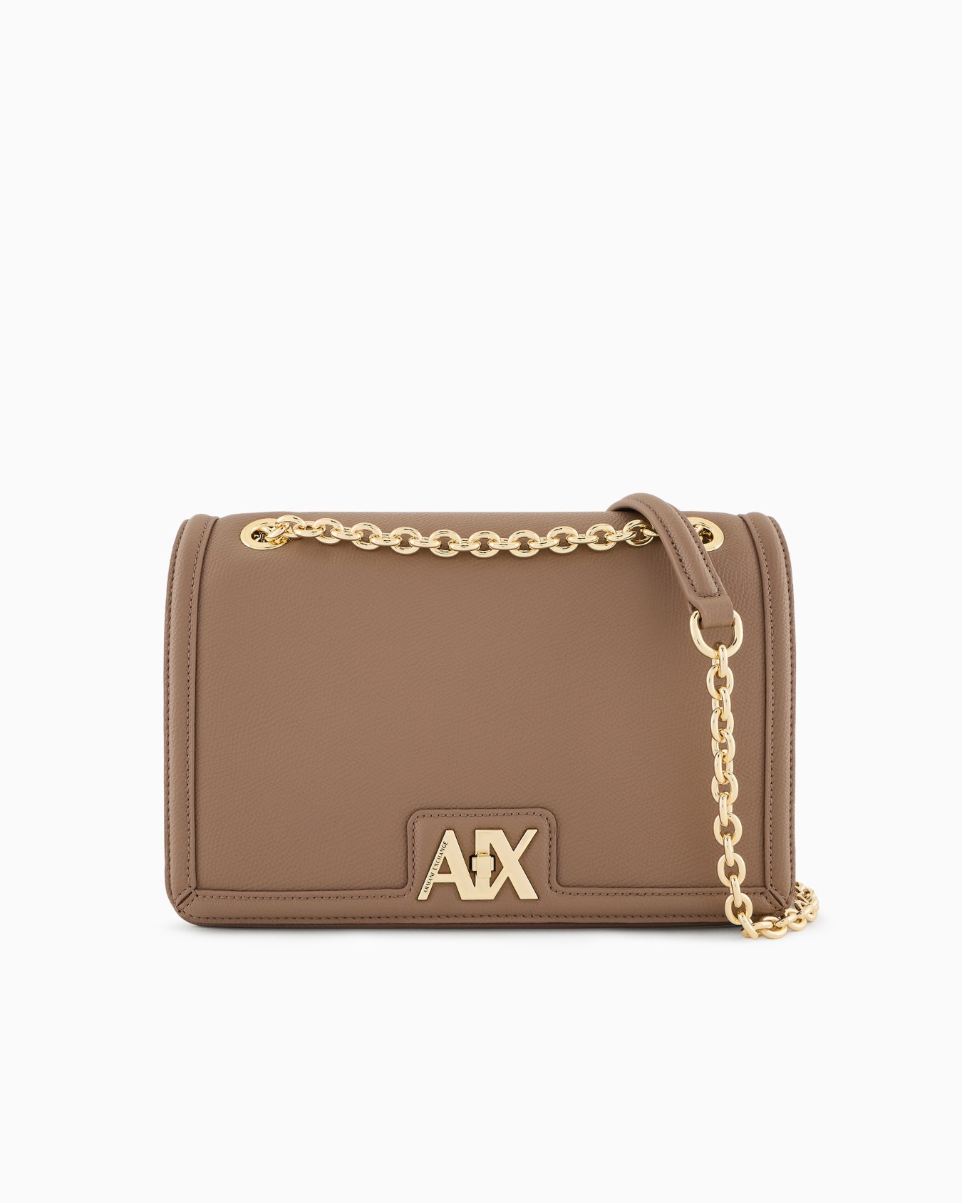 Bag with logo and chain shoulder strap Slide 0
