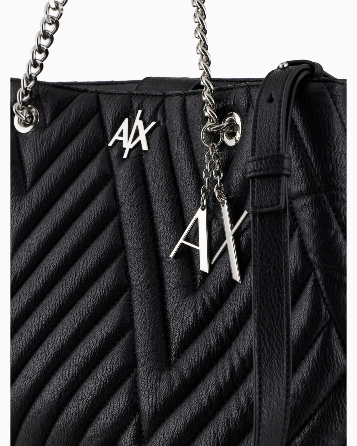 Tote bag with contrasting inserts and maxi logo Diapositiva 4