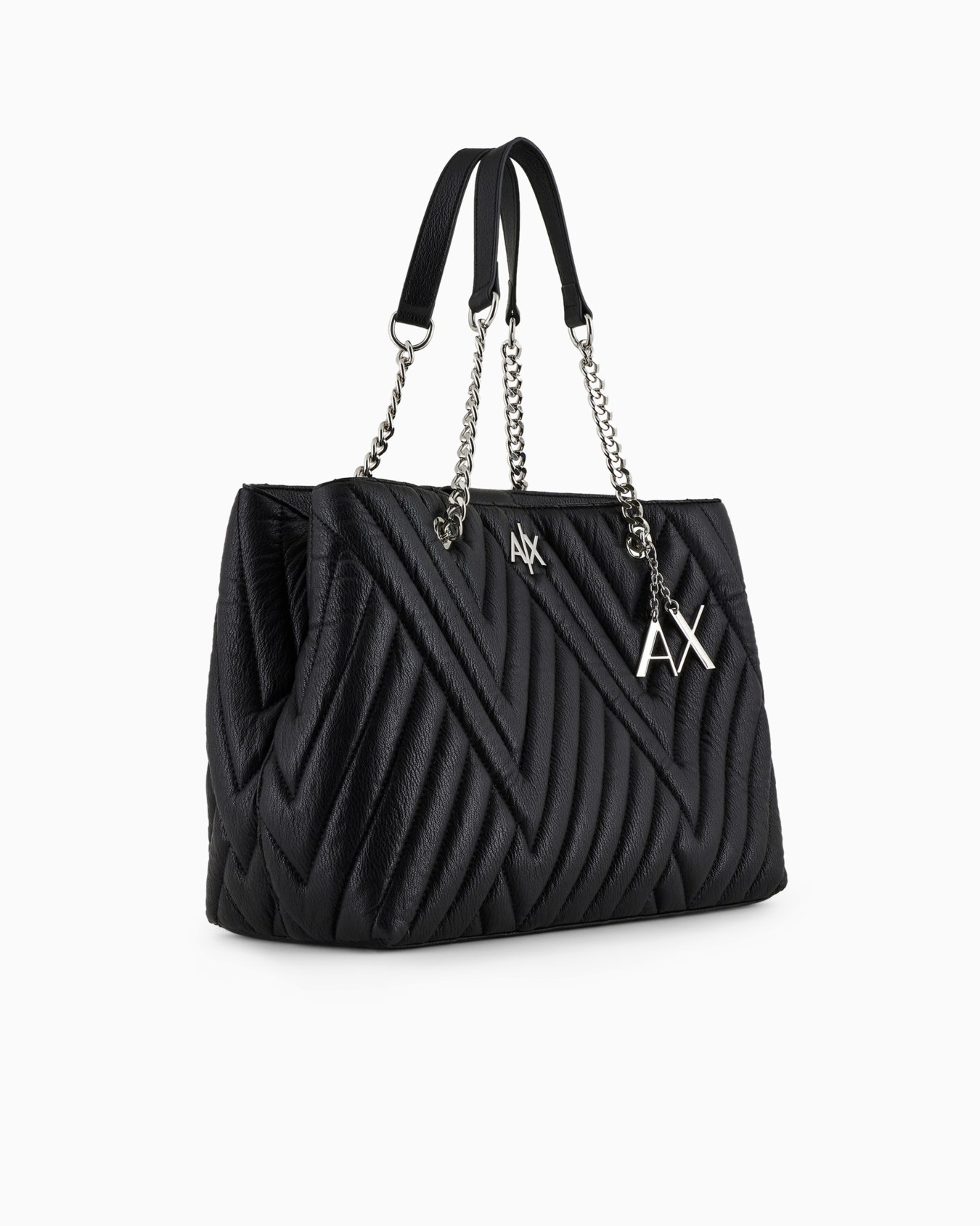 Tote bag with contrasting inserts and maxi logo Diapositiva 1