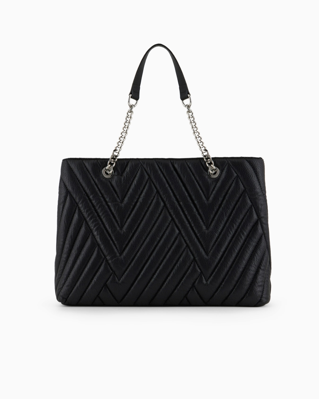 Tote bag with contrasting inserts and maxi logo Diapositiva 2