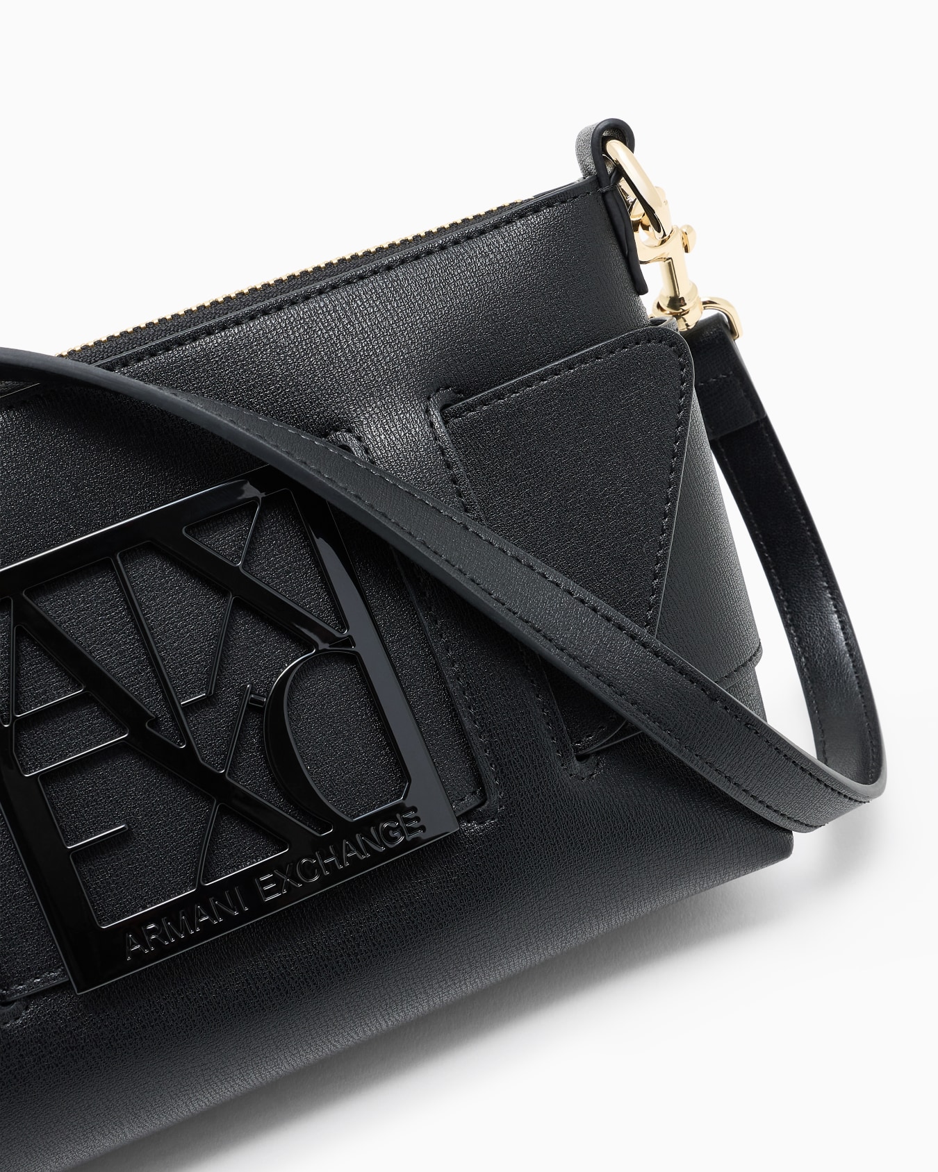  Sac porté épaule color block avec maxi logo Diapositive 4