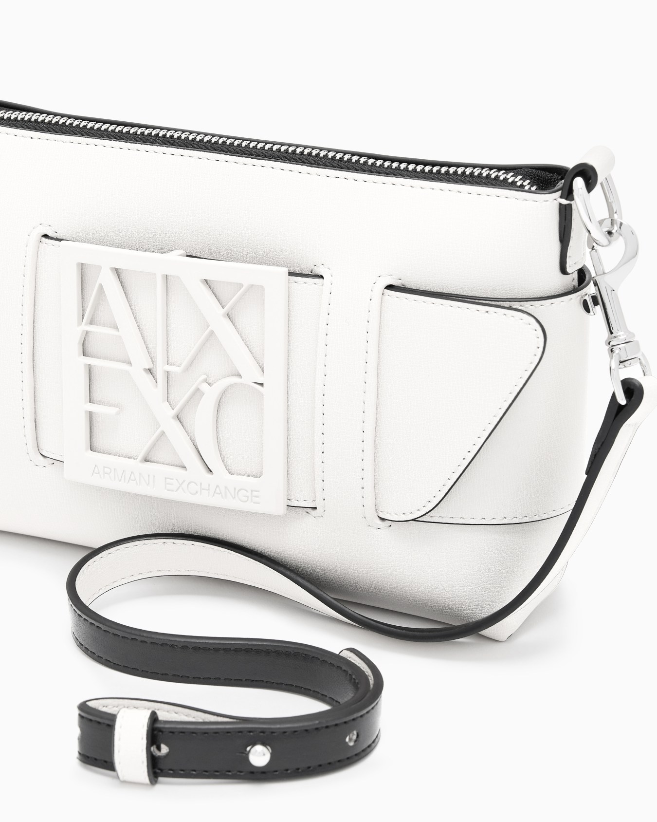  Color block shoulder bag with maxi logo Slide 4