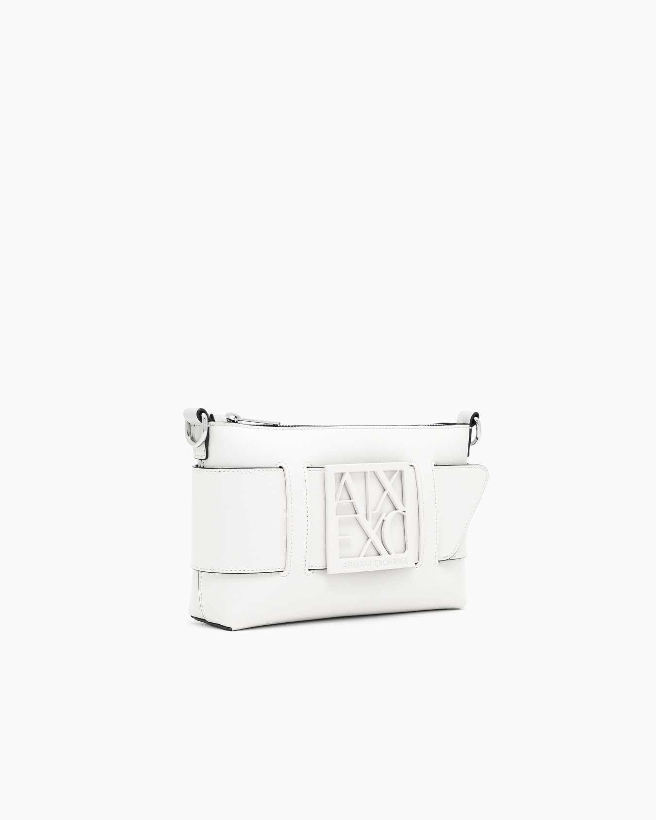  Color block shoulder bag with maxi logo Slide 1