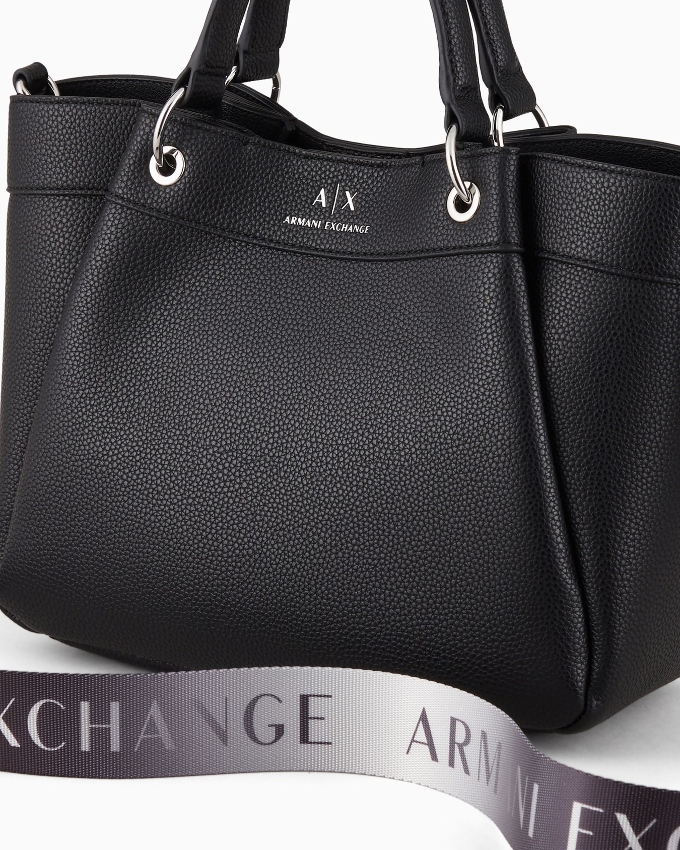 Medium handbag with degradè shoulder strap Slide 4