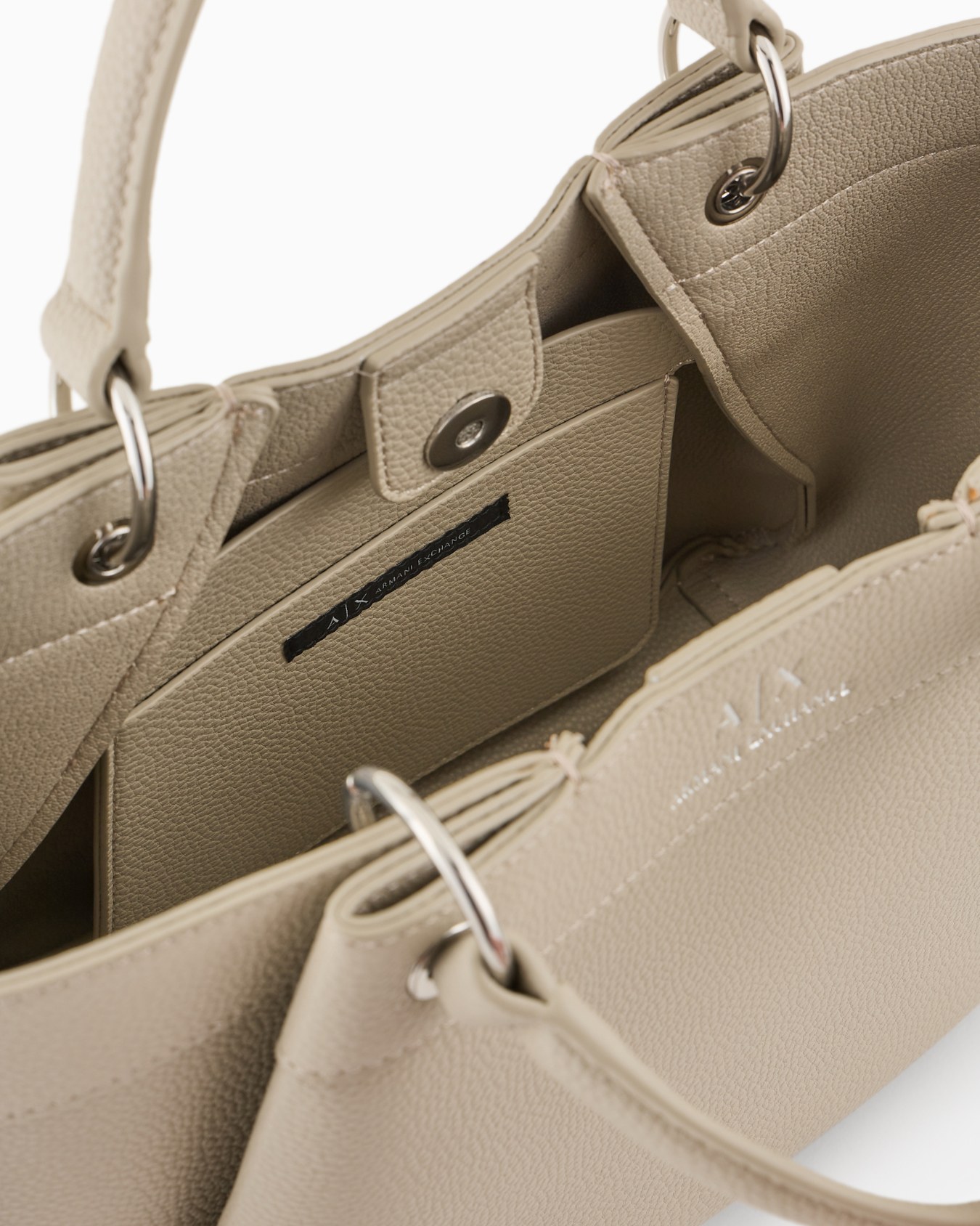 Medium shaped shopper bag with double handles Slide 3