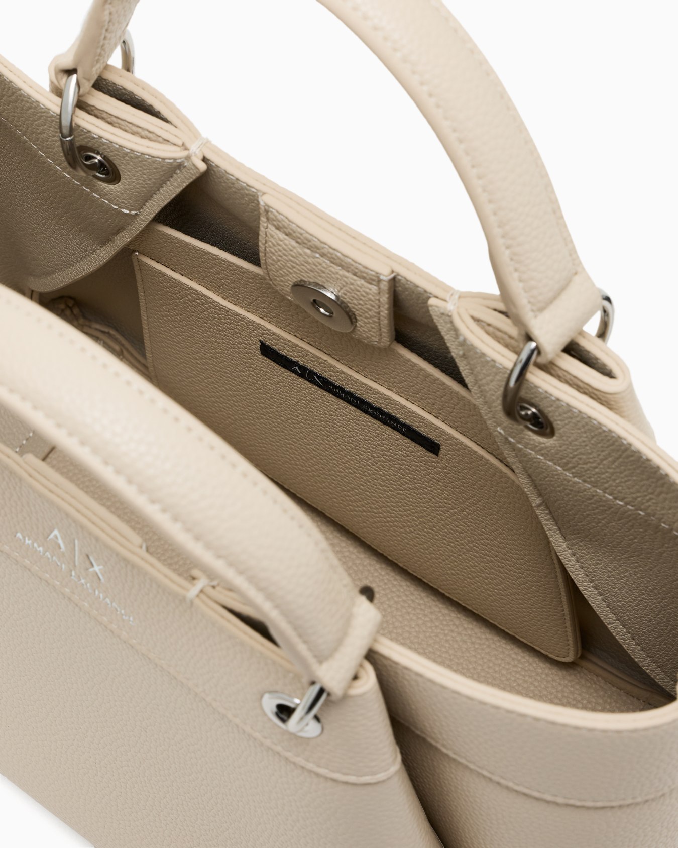 Medium handbag with degradè shoulder strap Slide 3