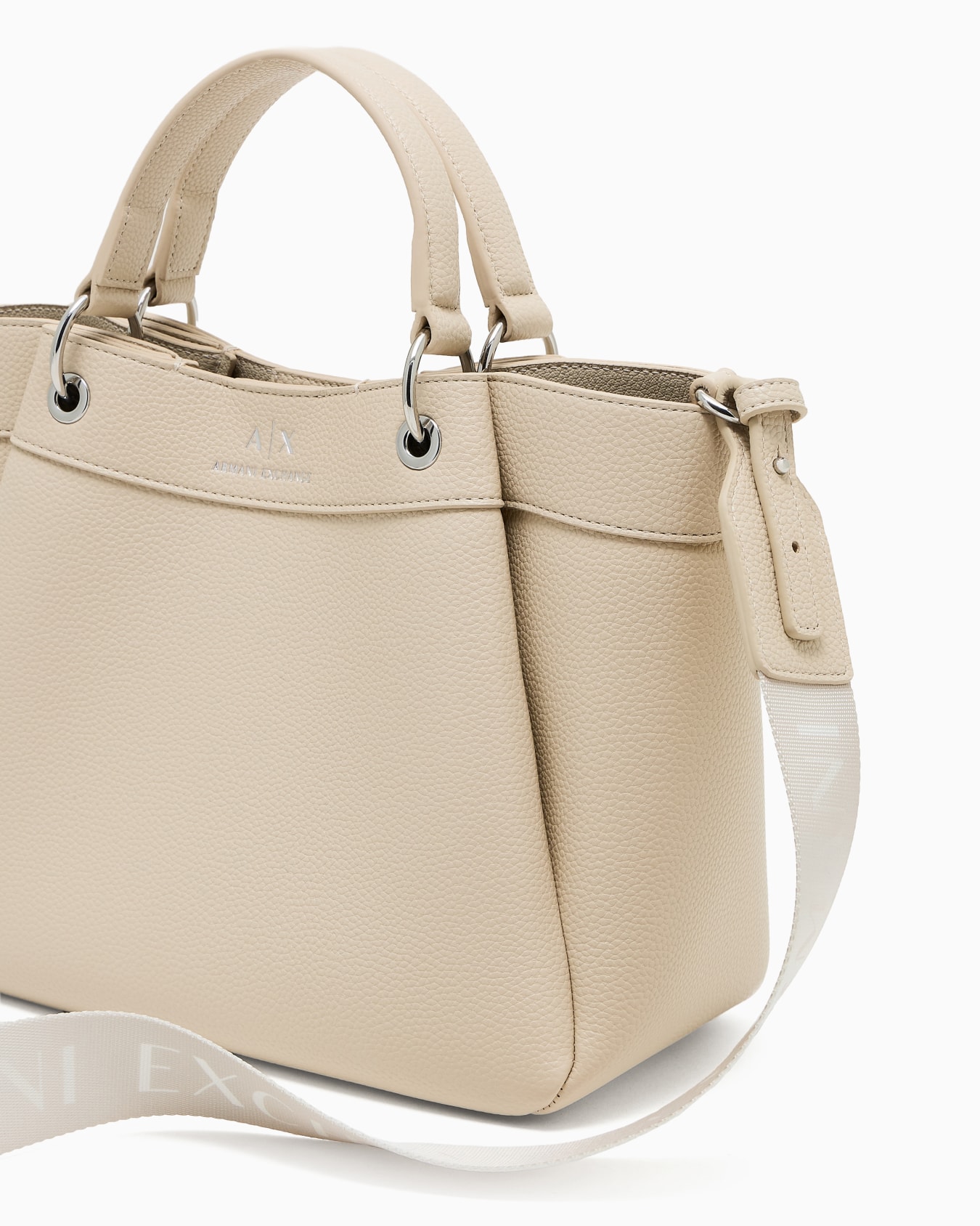 Medium handbag with degradè shoulder strap Slide 4