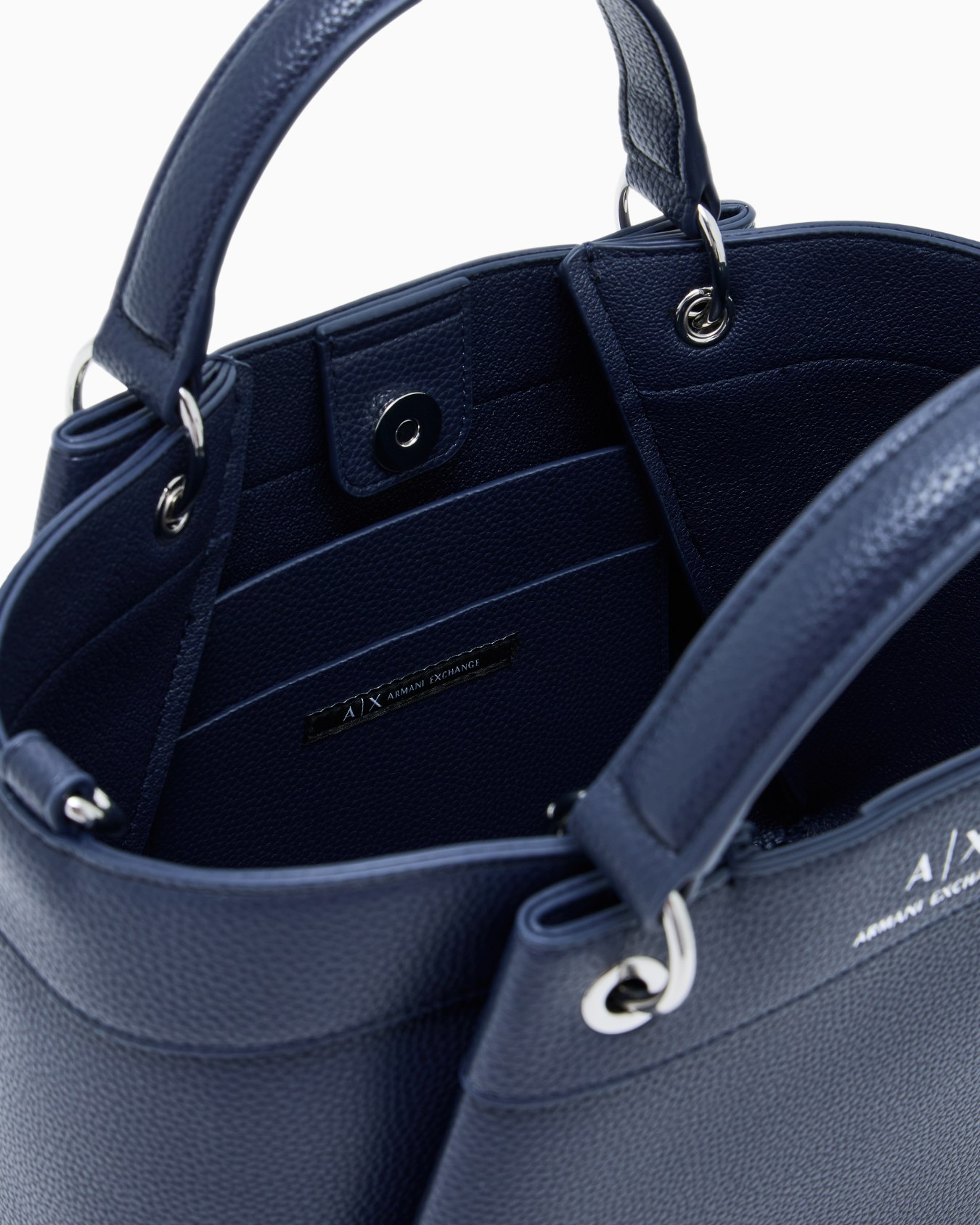 Medium handbag with degradè shoulder strap Slide 3