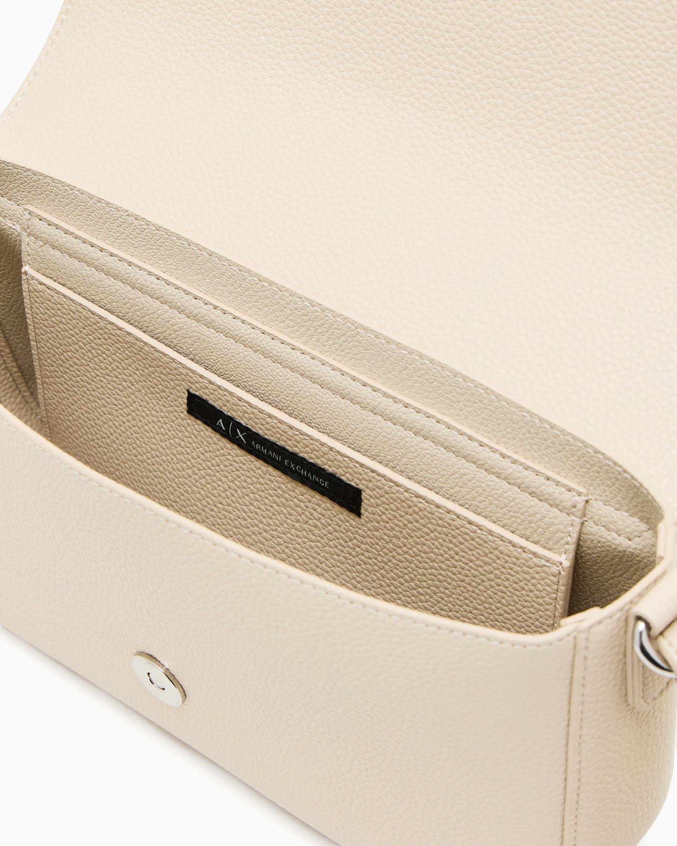 Borsa a tracolla con logo allover Slide 3