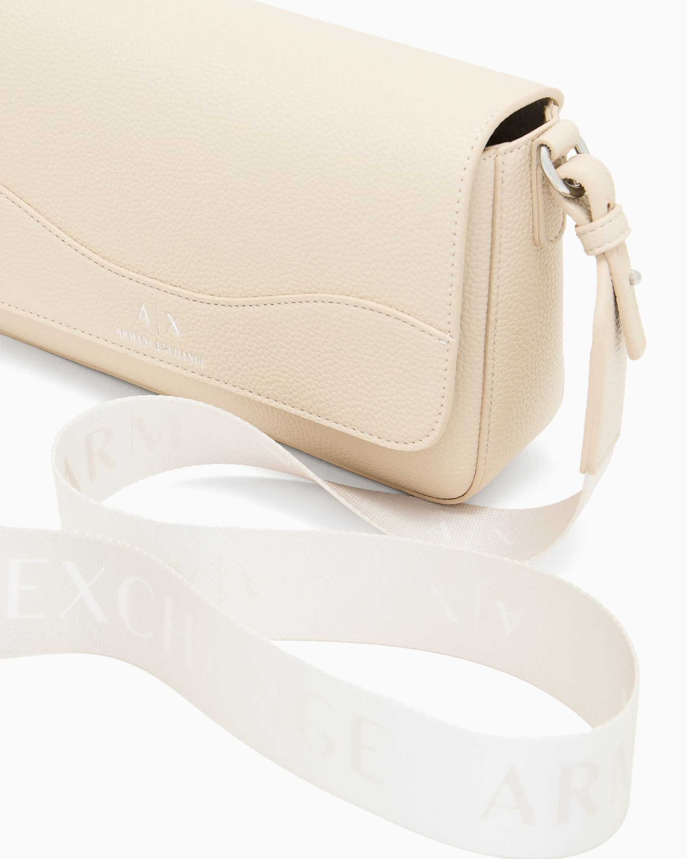 Borsa a tracolla con logo allover Slide 4