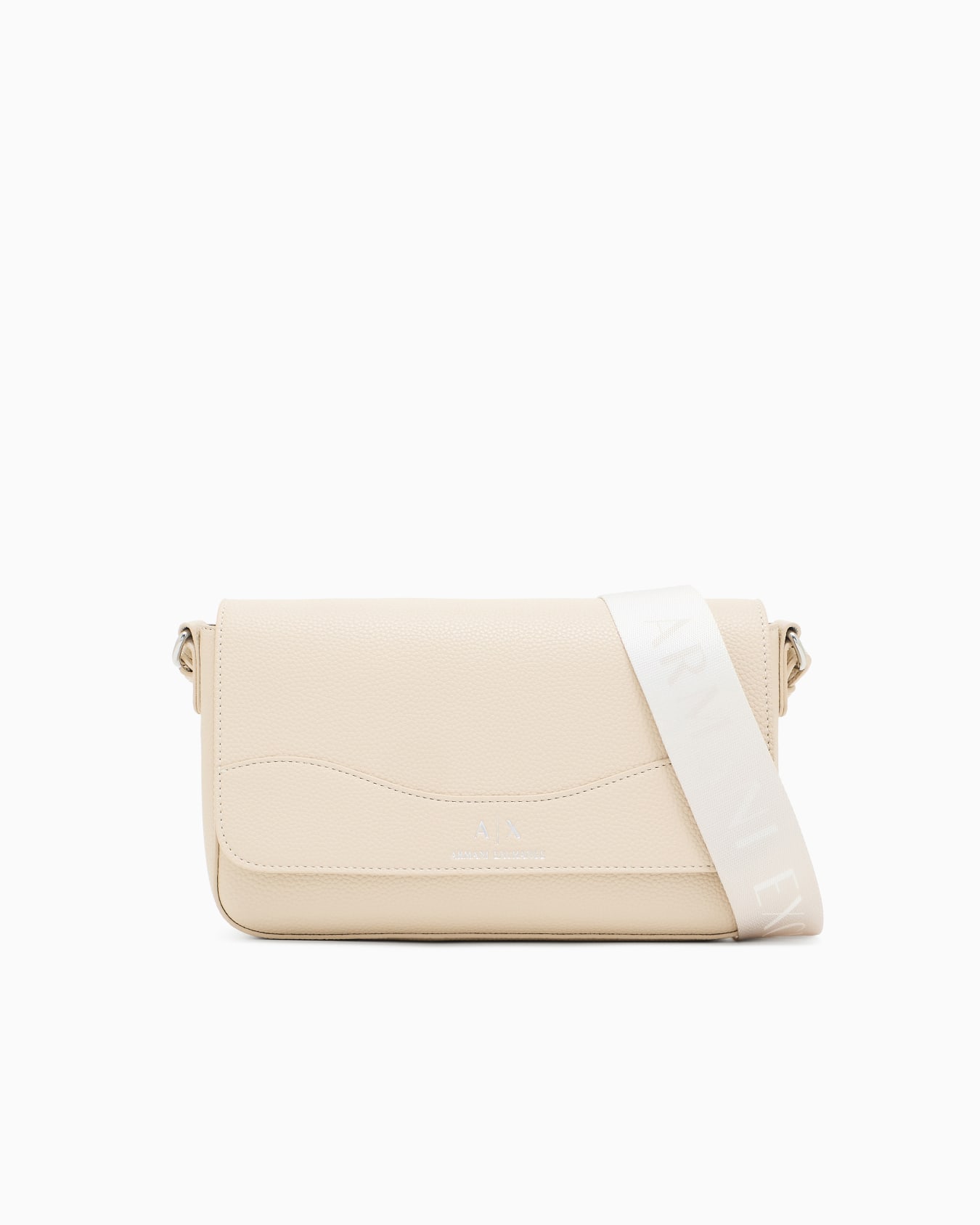 Borsa a tracolla con logo allover Slide 0