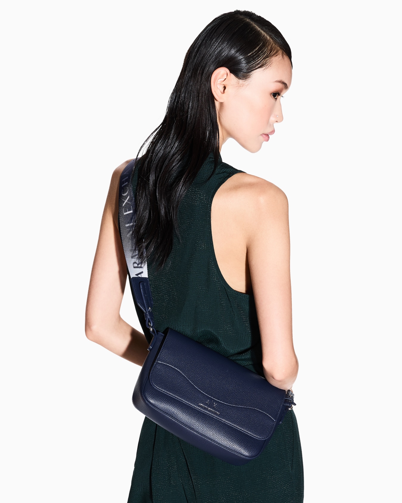 Allover logo shoulder bag Slide 5