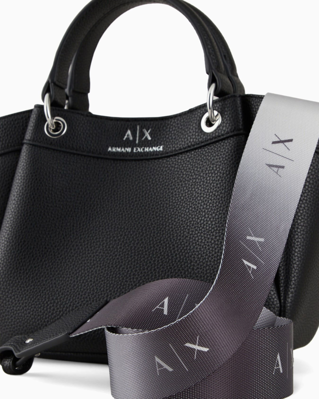 Small handbag with degradè shoulder strap Slide 4