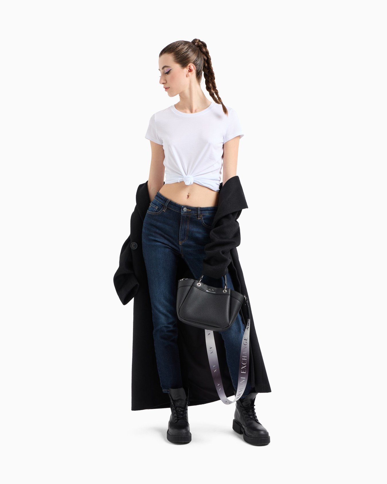Small handbag with degradè shoulder strap Slide 5