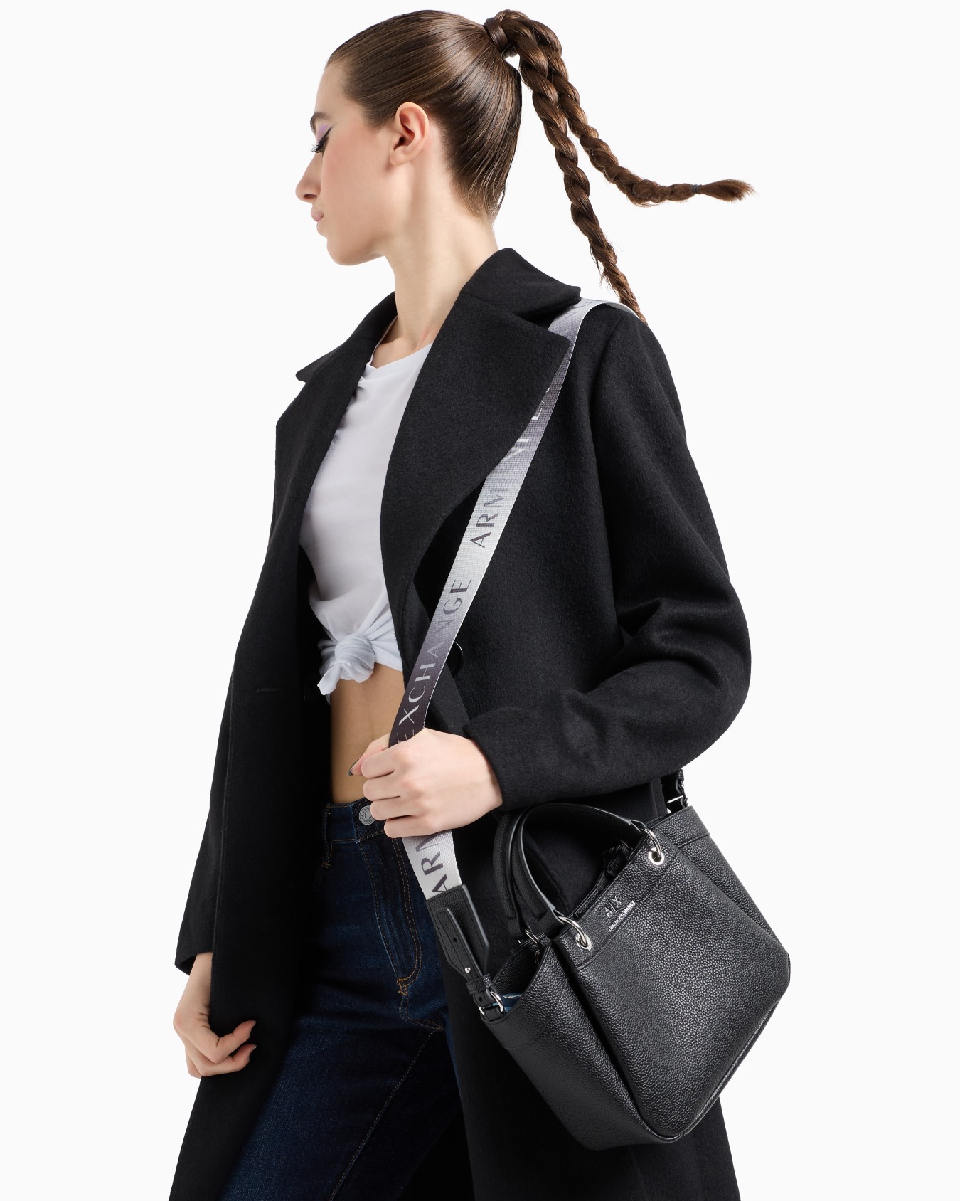 Small handbag with degradè shoulder strap Slide 6