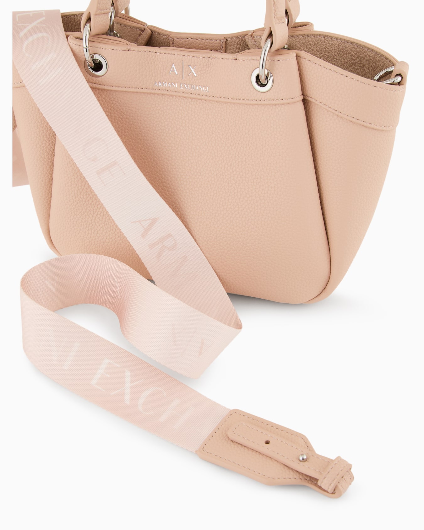 Small shaped shopper bag with double handles Slide 4
