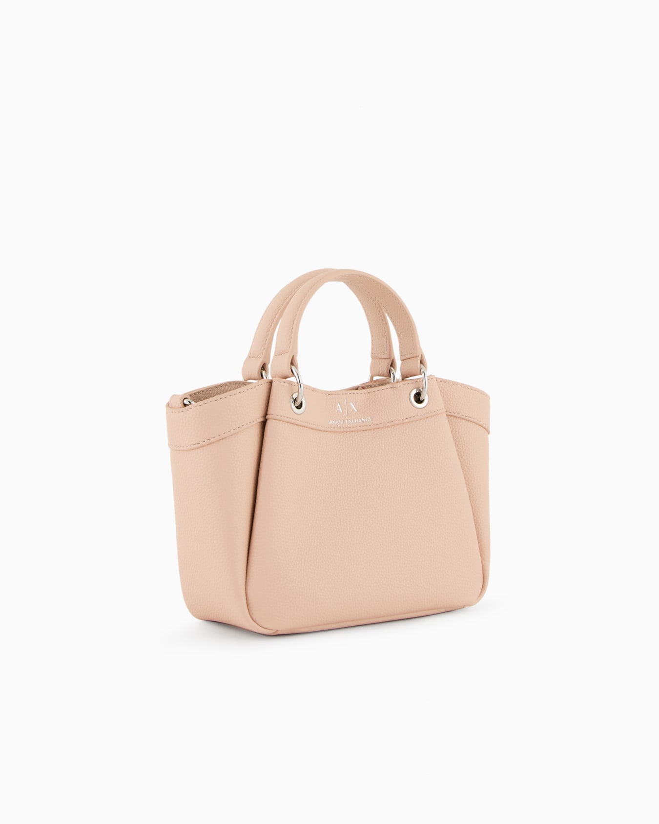 Small shaped shopper bag with double handles Slide 1