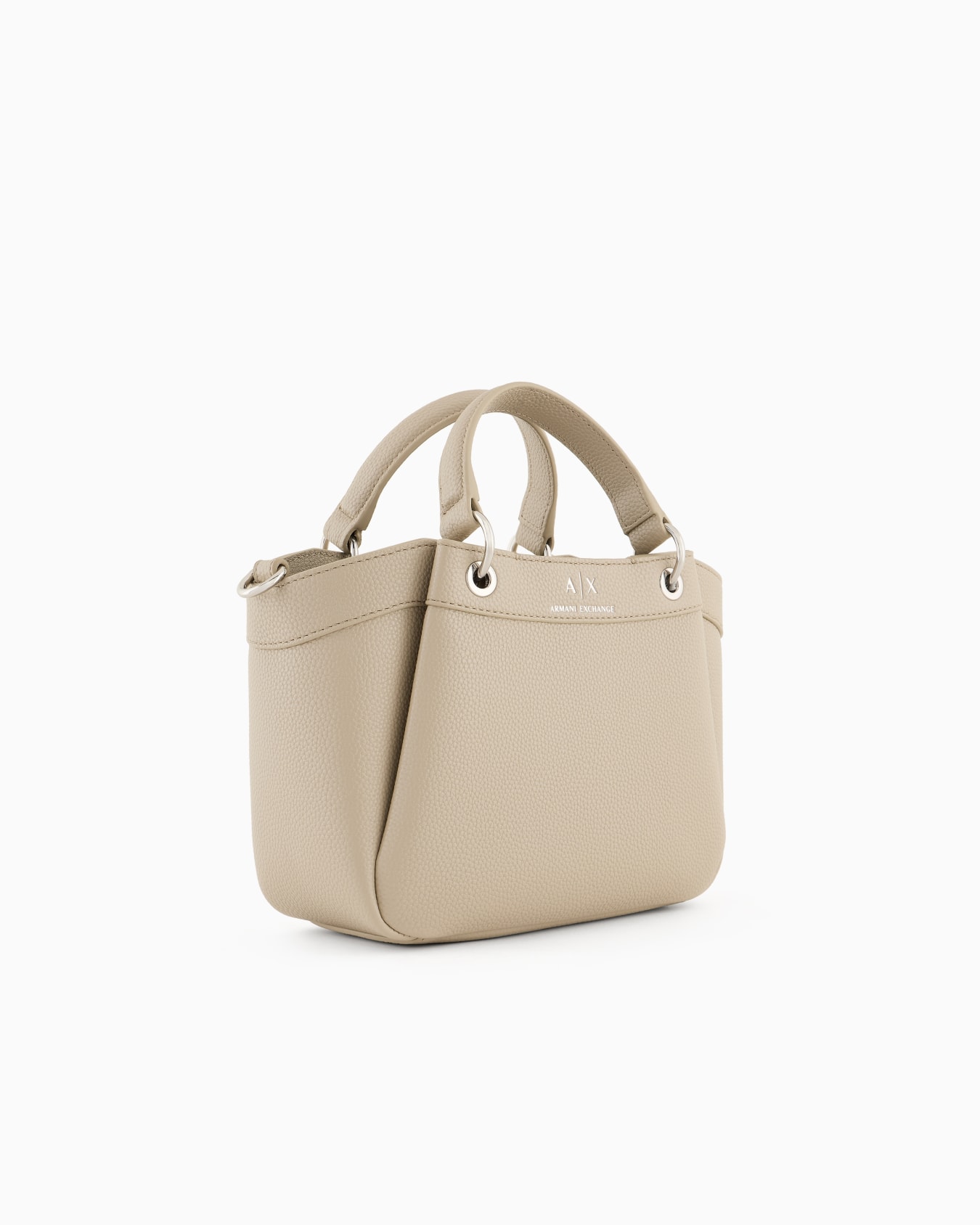 Small shaped shopper bag with double handles Slide 1