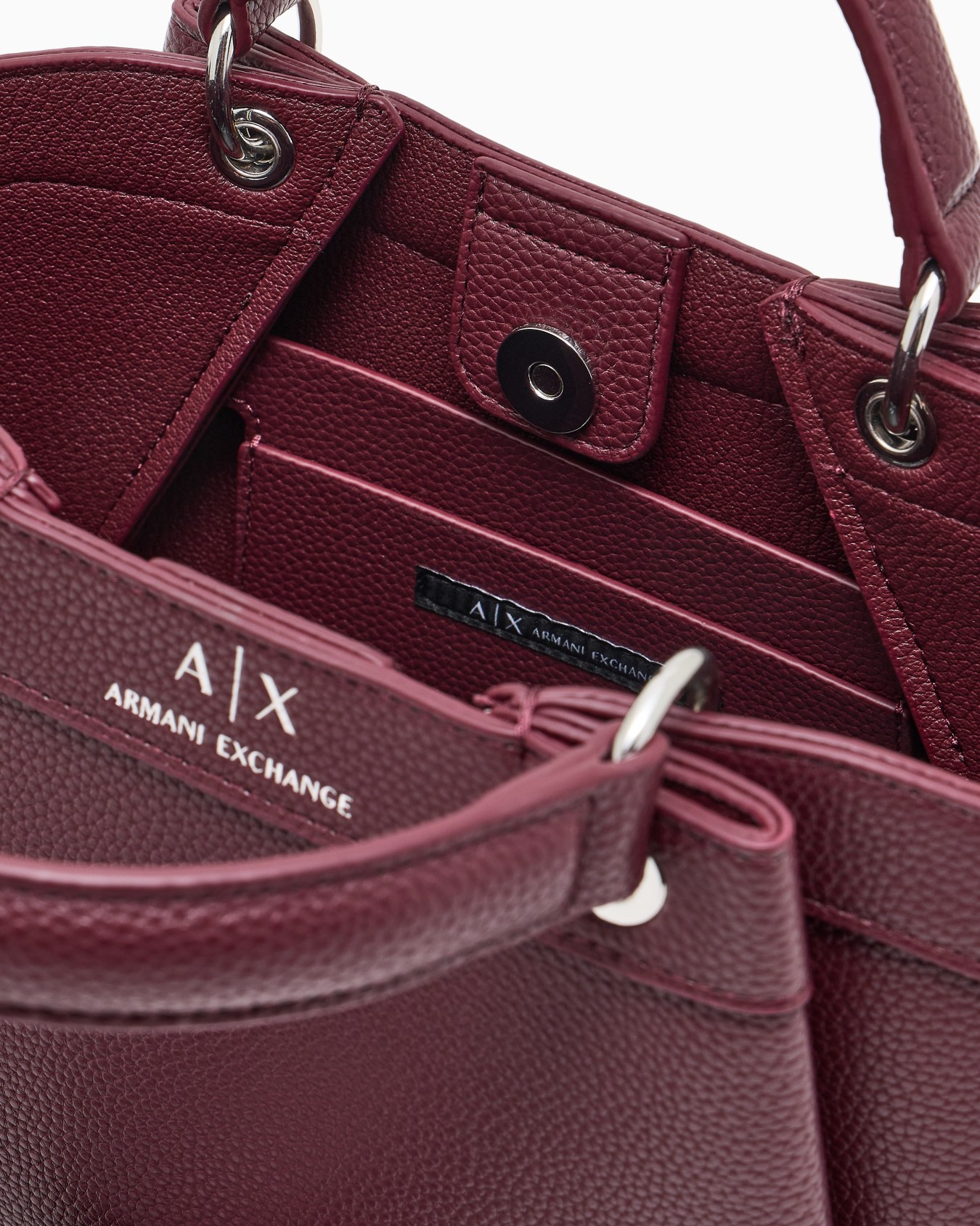 Small handbag with degradè shoulder strap Slide 3