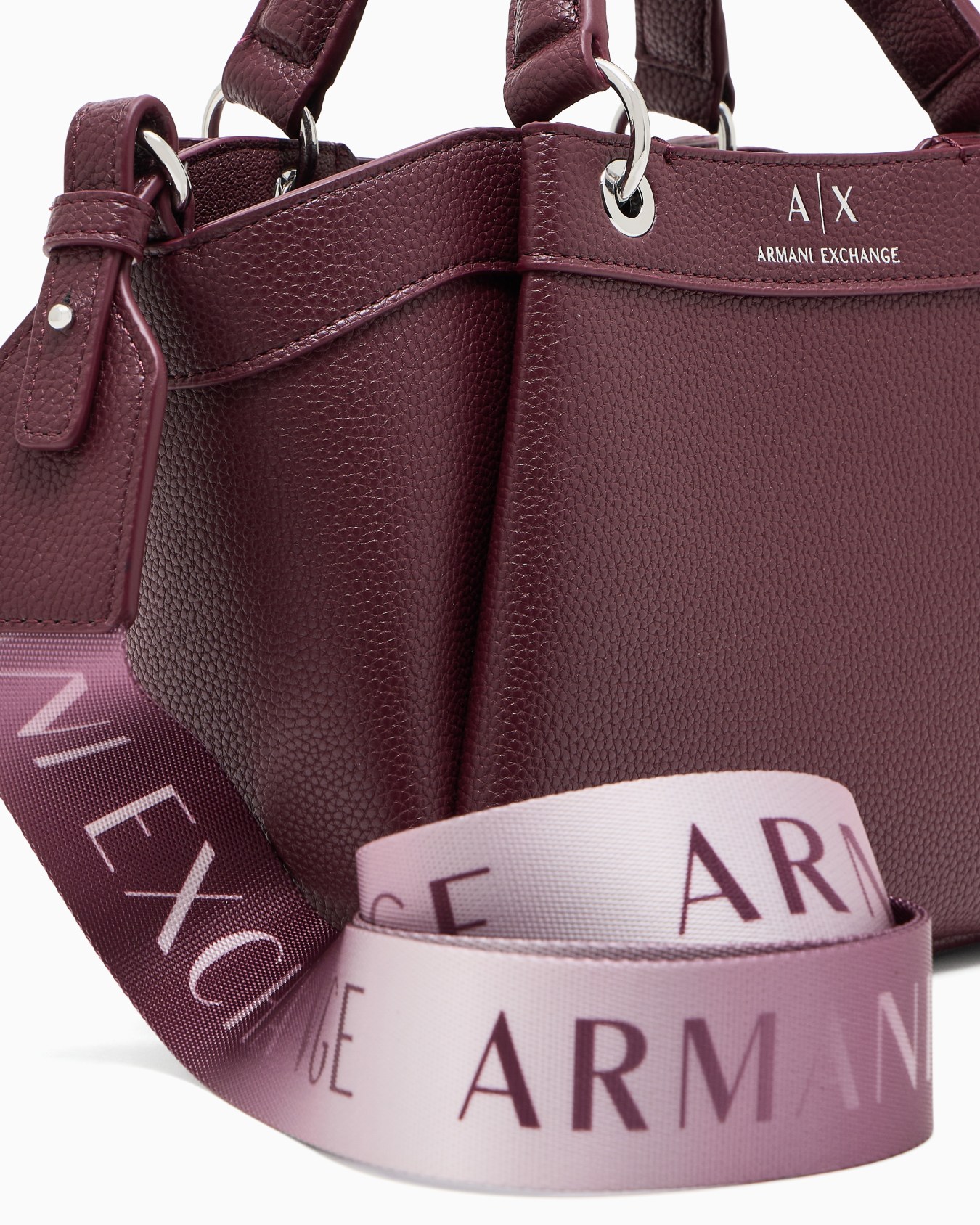 Small handbag with degradè shoulder strap Slide 4