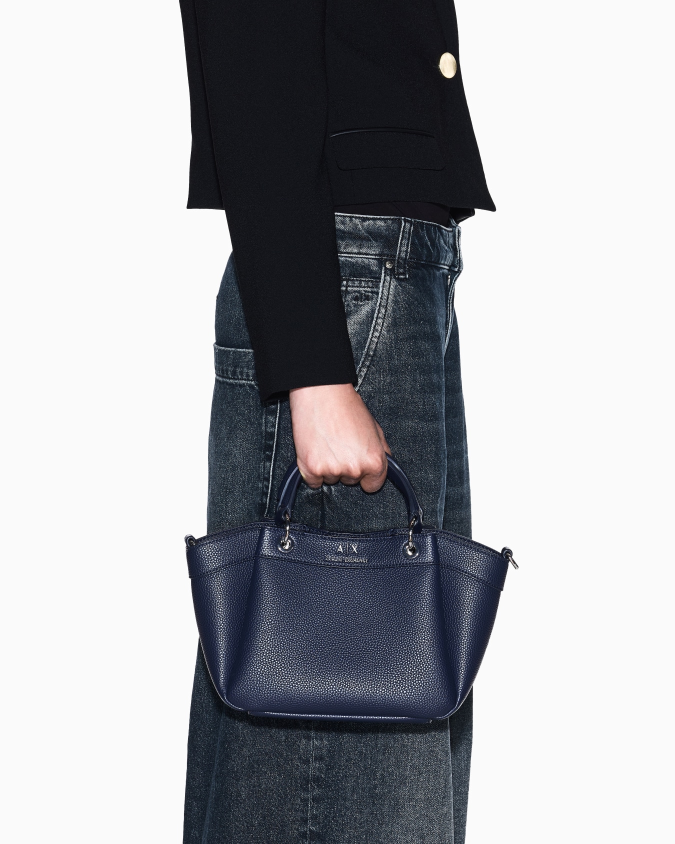 Small handbag with degradè shoulder strap Slide 5