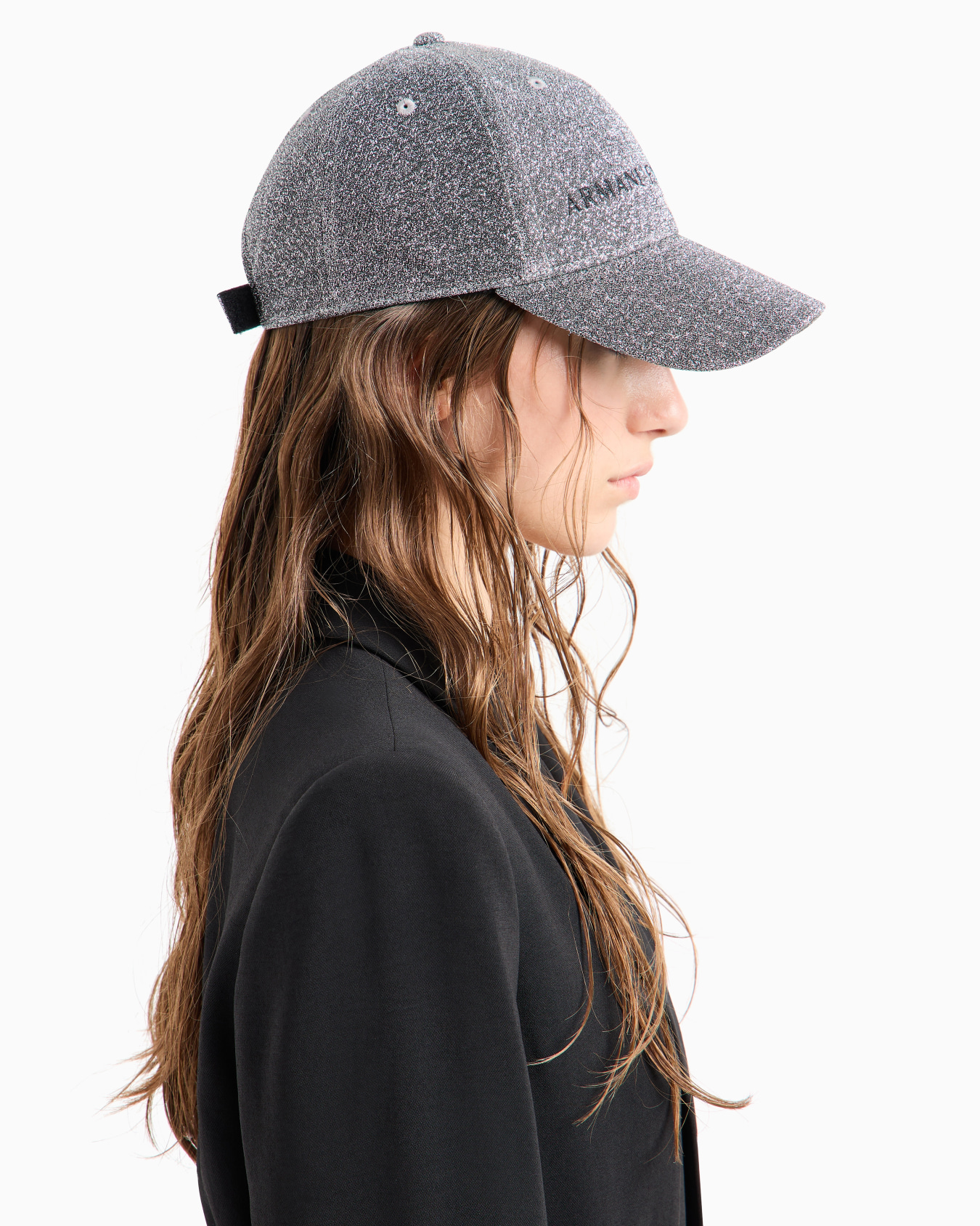 Cotton visor hat with logo Slide 2