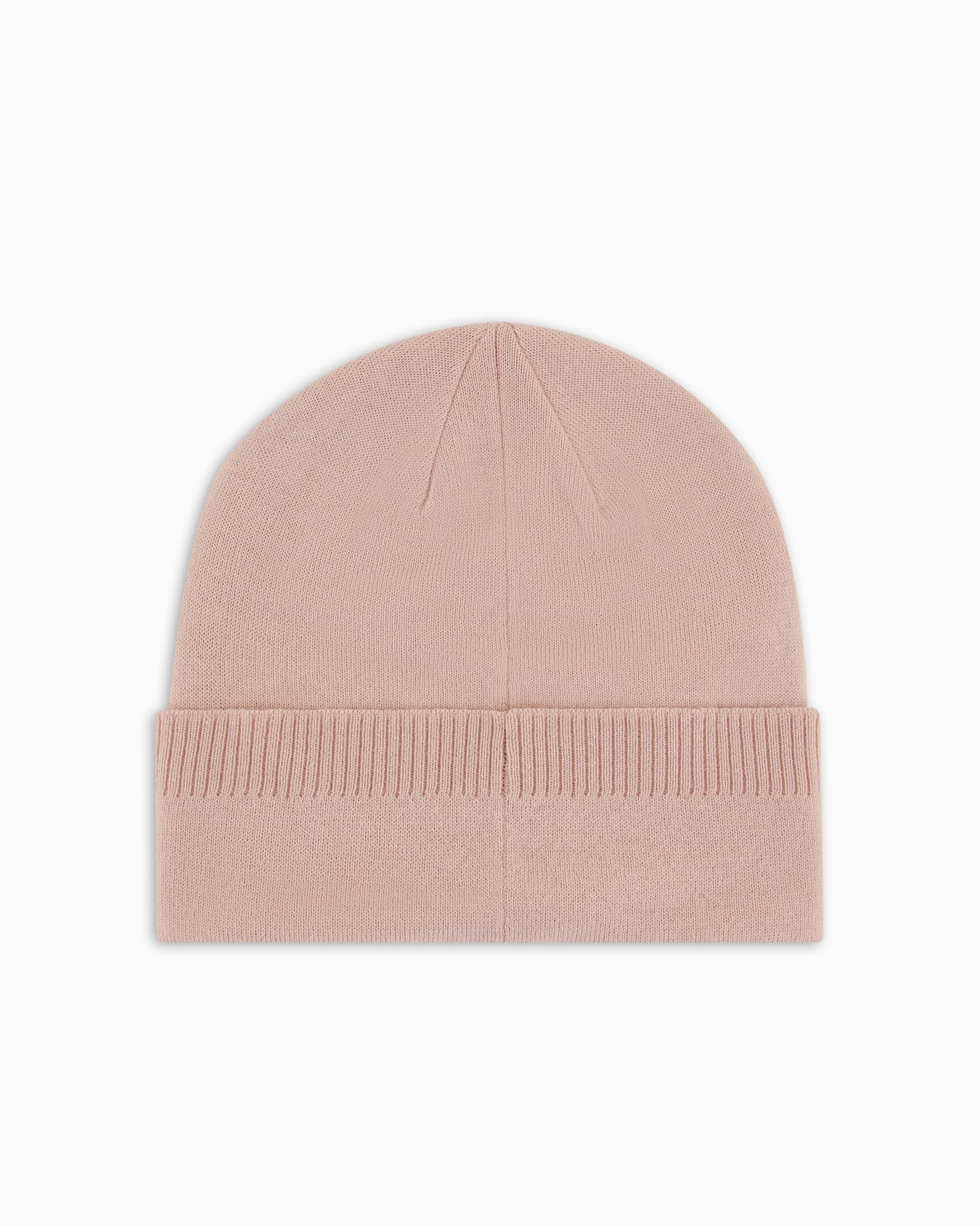 Bonnet en laine mélangée avec broderie Diapositive 1