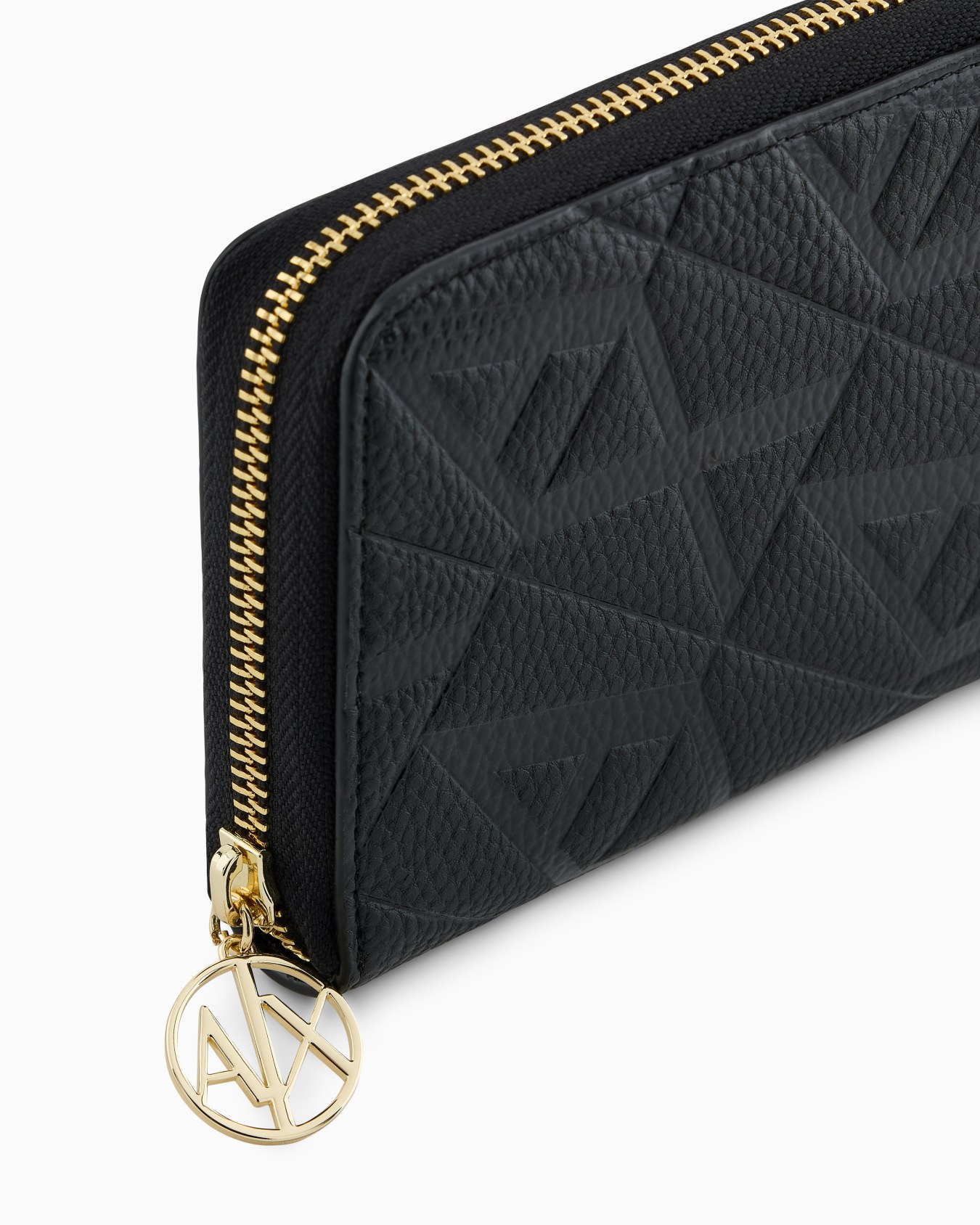 Horizontal wallet with pendant in ASV material Slide 3