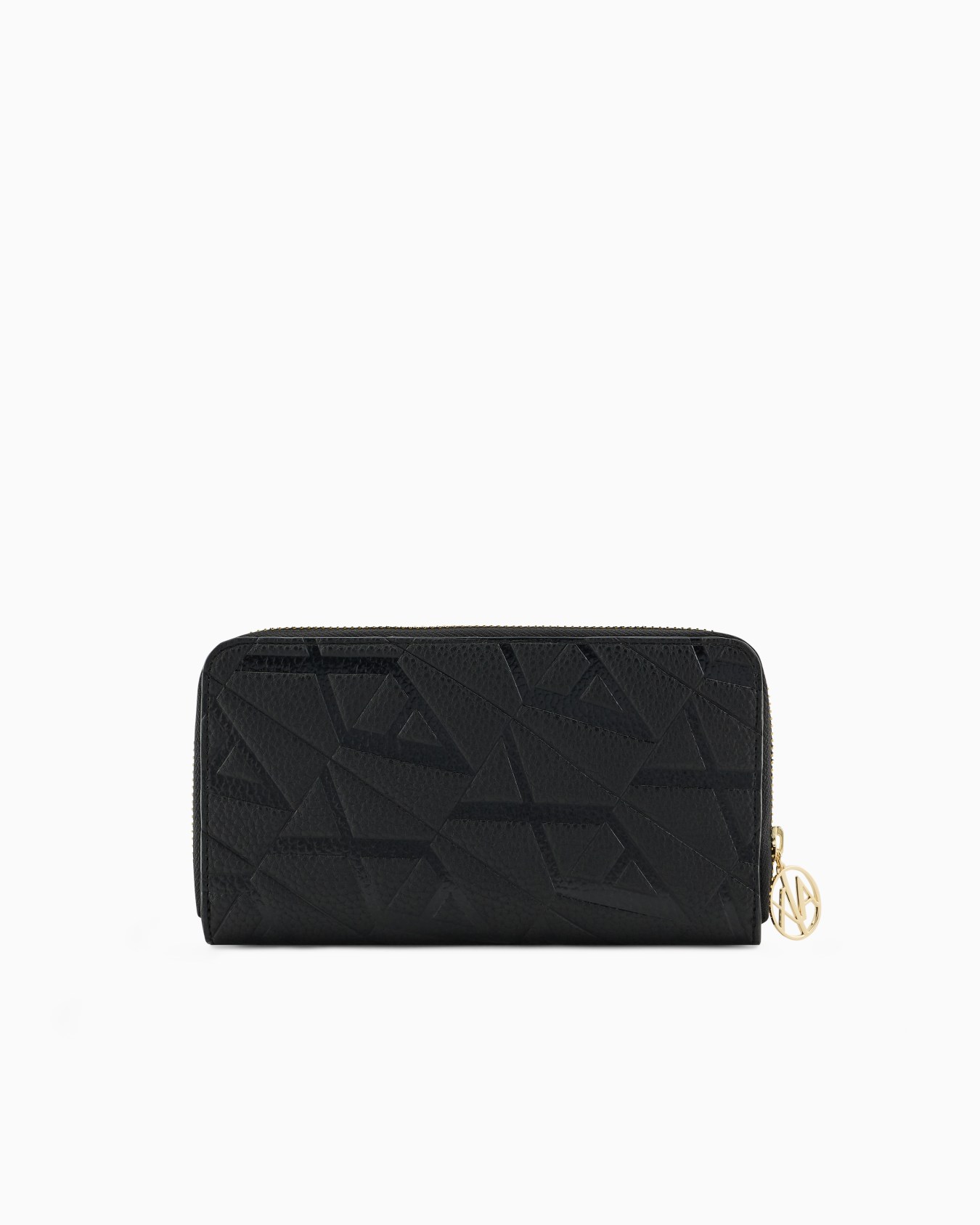 Horizontal wallet with pendant in ASV material Slide 1