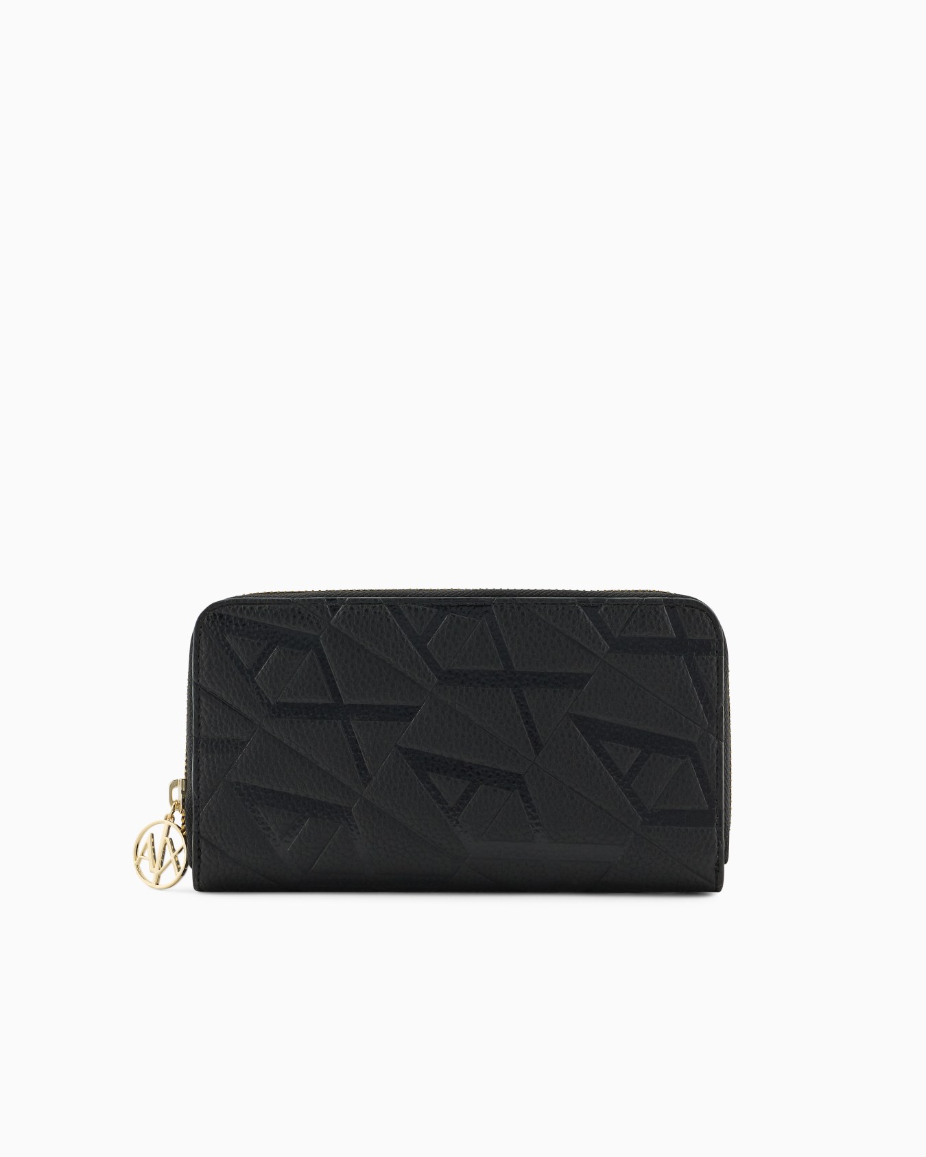Horizontal wallet with pendant in ASV material Slide 0