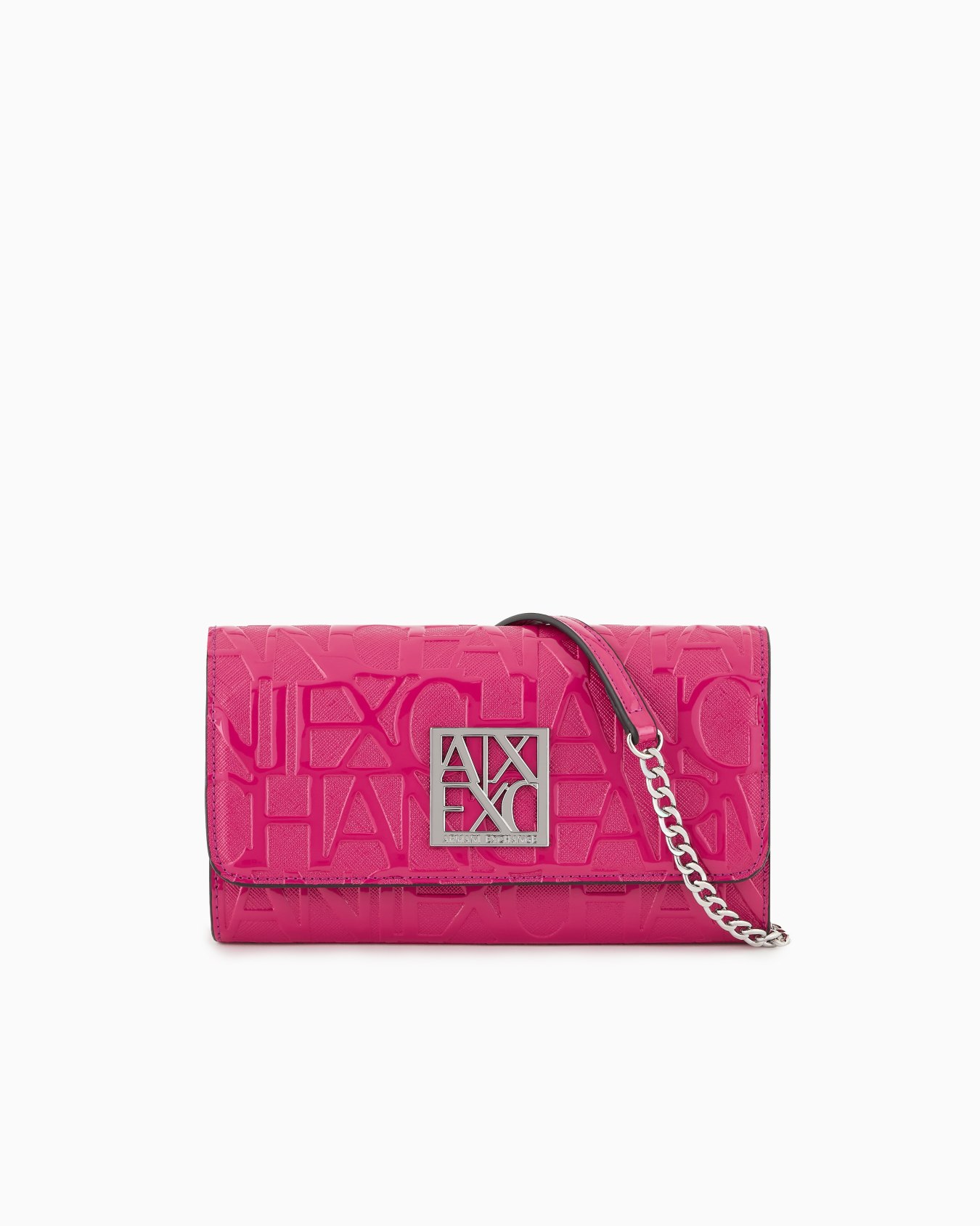 Wallet with flap and shoulder strap Slide 0