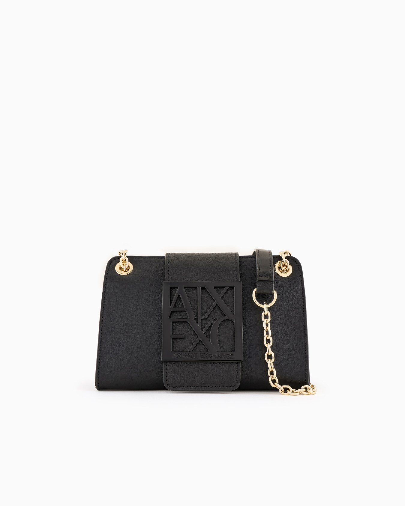 Bag with monogram logo and chain shoulder strap Slide 0
